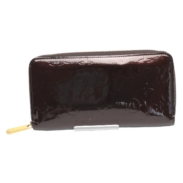 Louis Vuitton Long Purse M93522 Vernis Amarrant Monogram Wallet Case 0