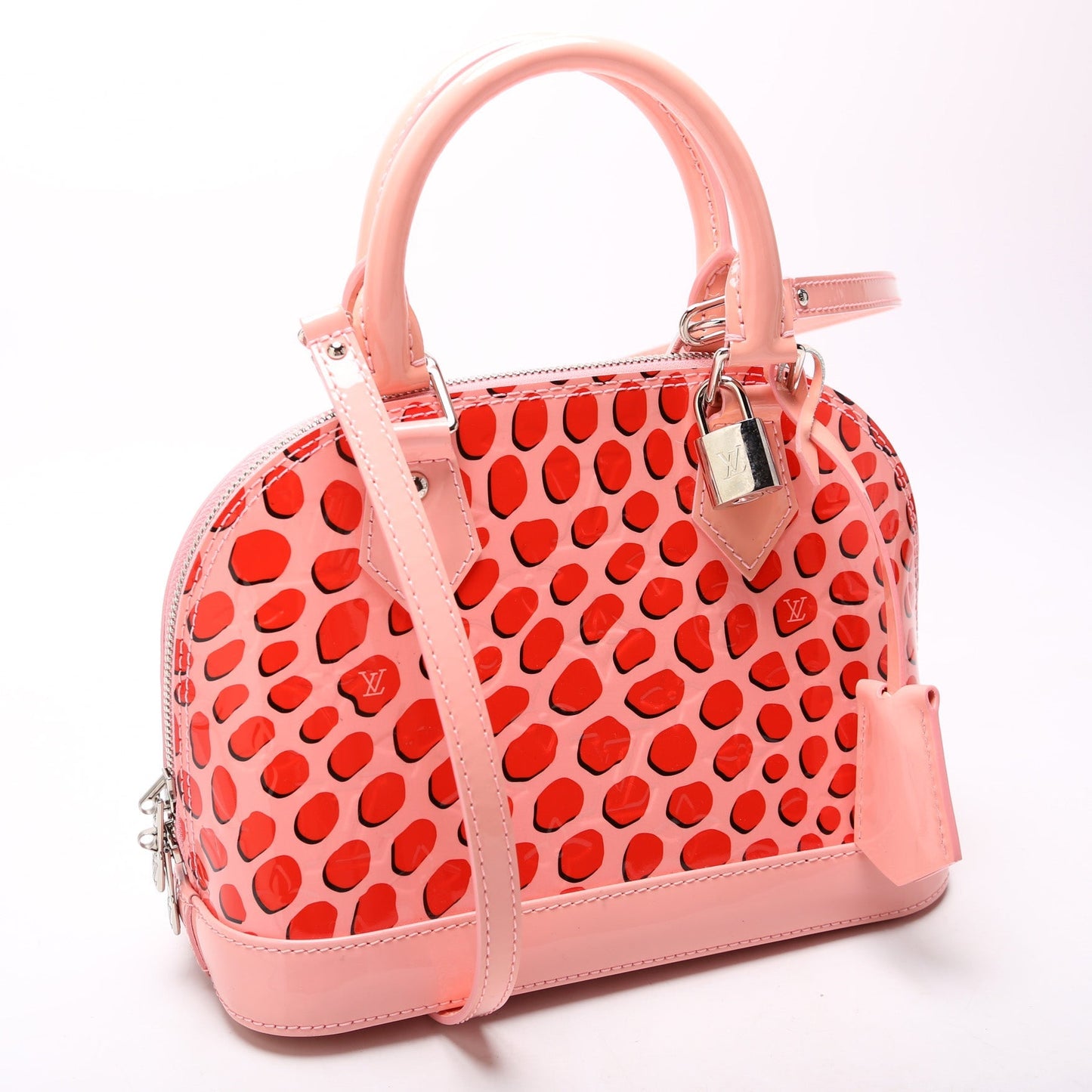 Louis Vuitton Alma BB Jungle Dots Vernis Handbag