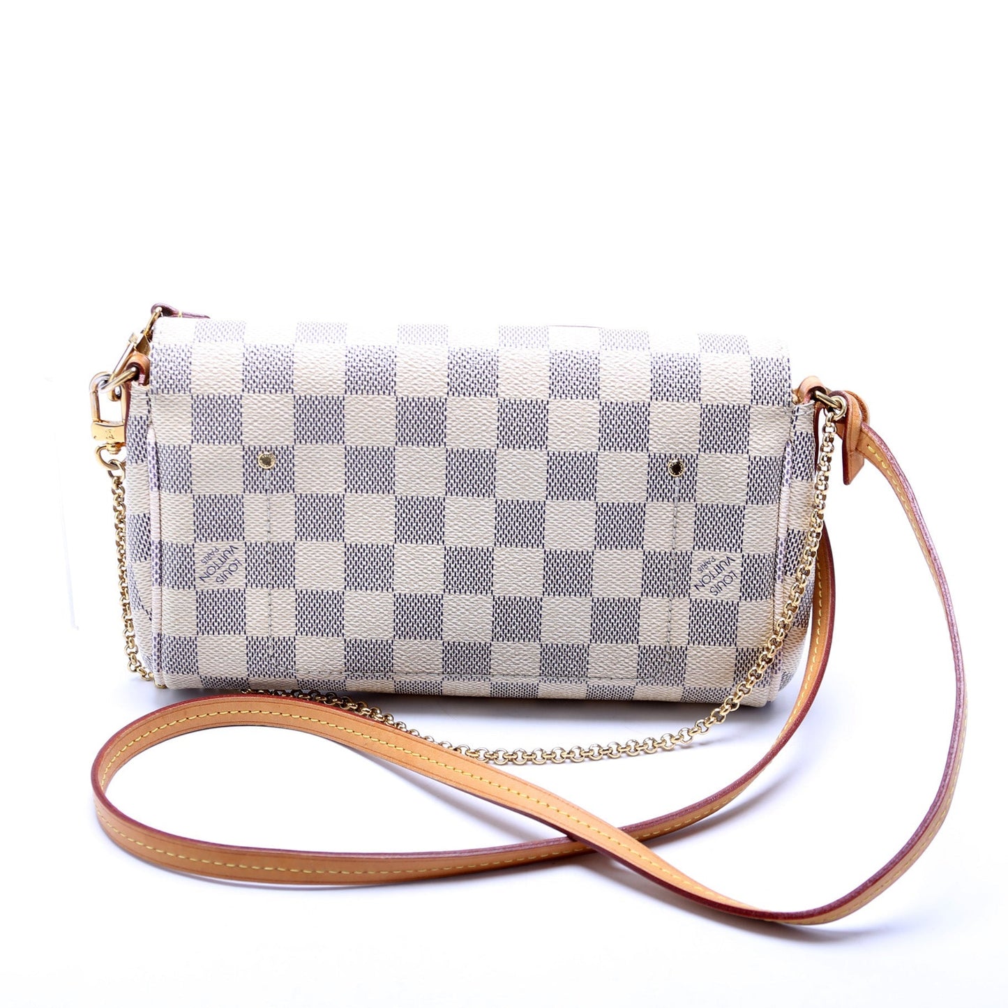 Louis Vuitton Favorite PM Azur Damier Handbag Azur 5