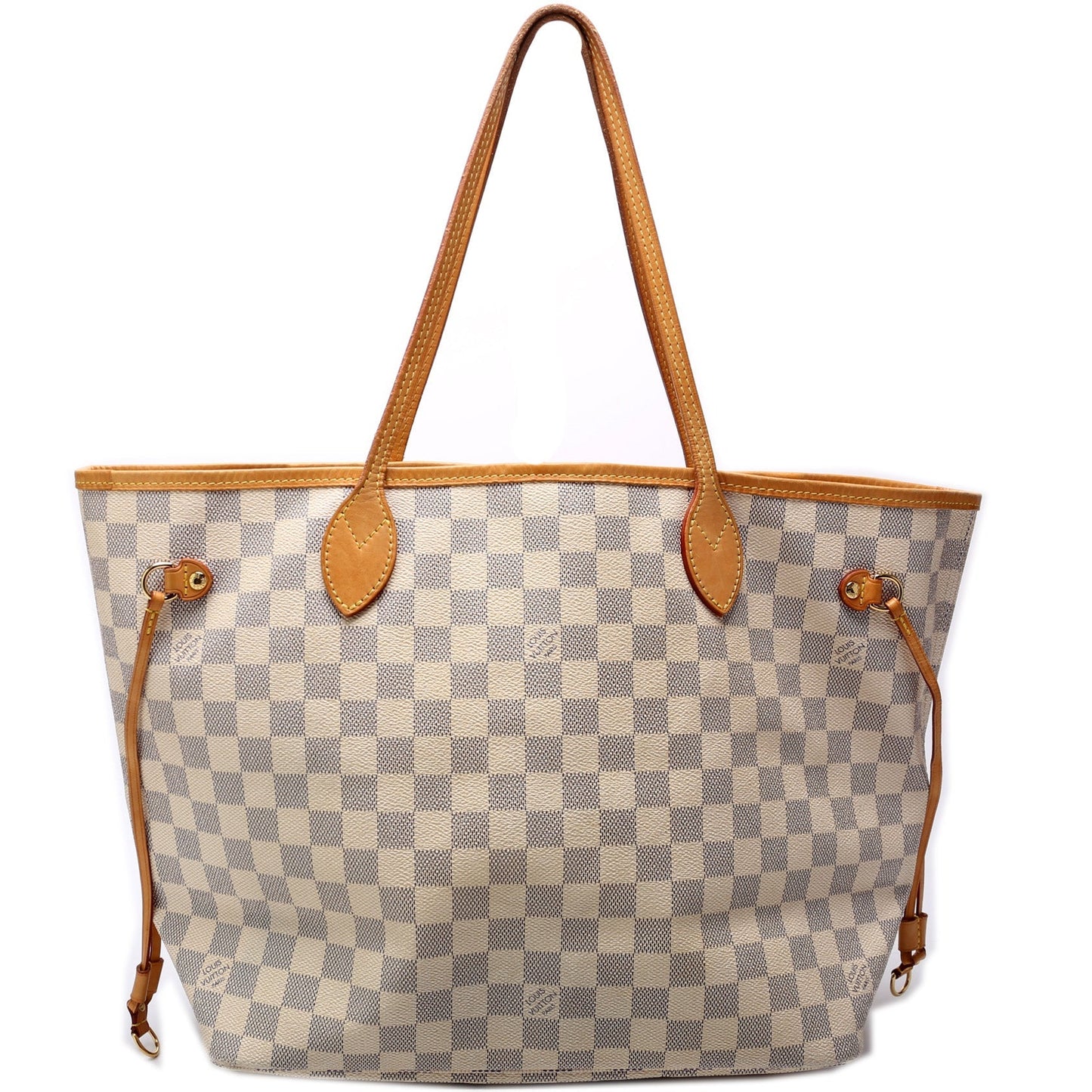 Louis Vuitton Neverfull MM Azur Damier Tote Bag Azur 19
