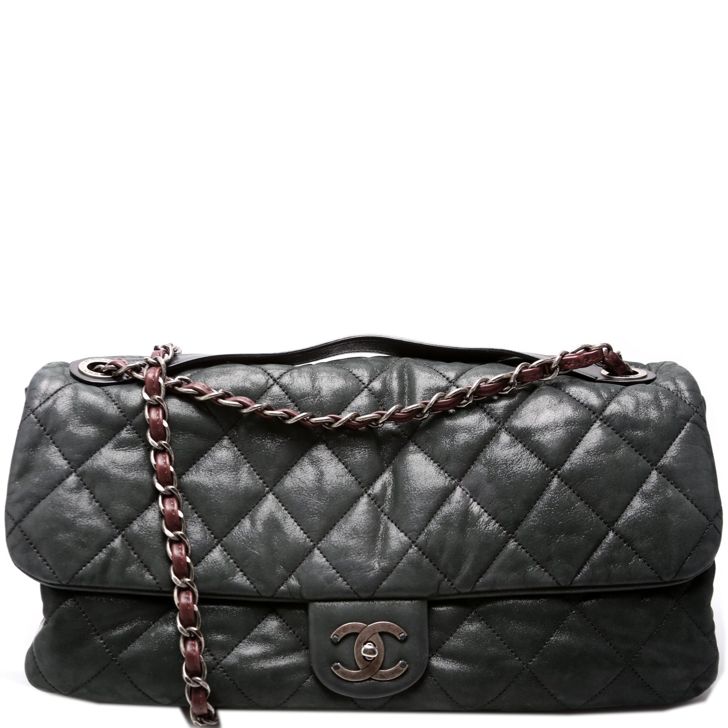 Chanel Mix Iridescent Calfskin Jumbo Flap 13M Handbag