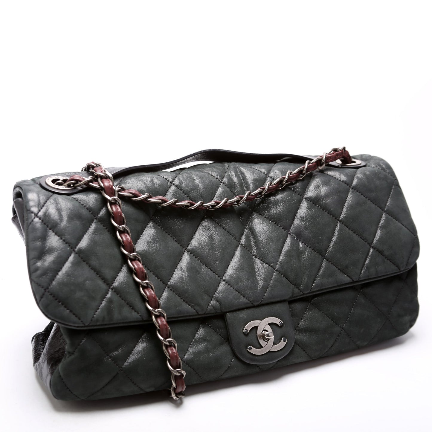 Chanel Mix Iridescent Calfskin Jumbo Flap 13M Handbag
