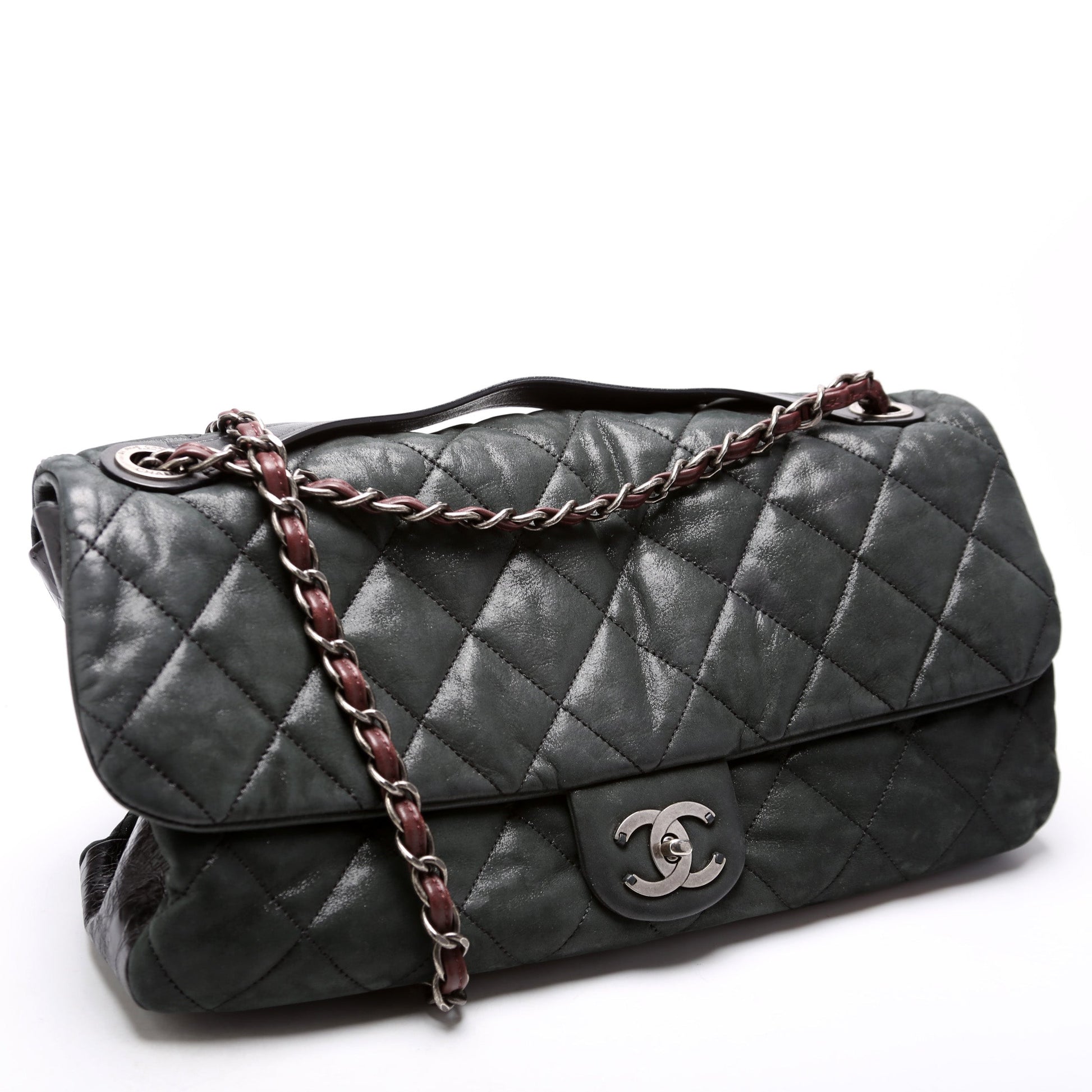 Chanel Mix Iridescent Calfskin Jumbo Flap 13M Handbag