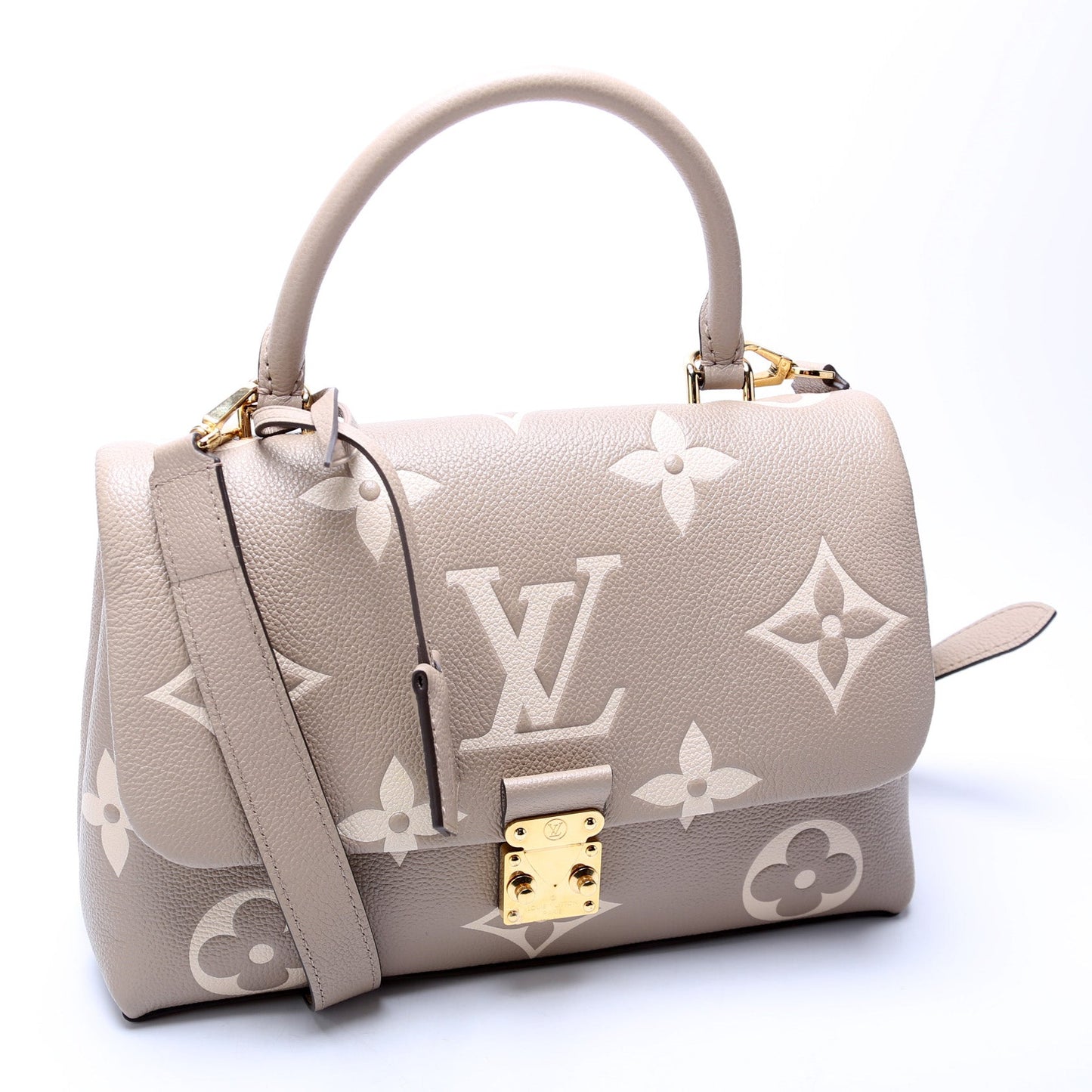 Louis Vuitton Madeleine MM Bicolor Empreinte Handbag