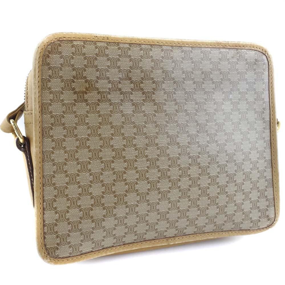 Shoulder Bag Pvc Macadam Women Brown