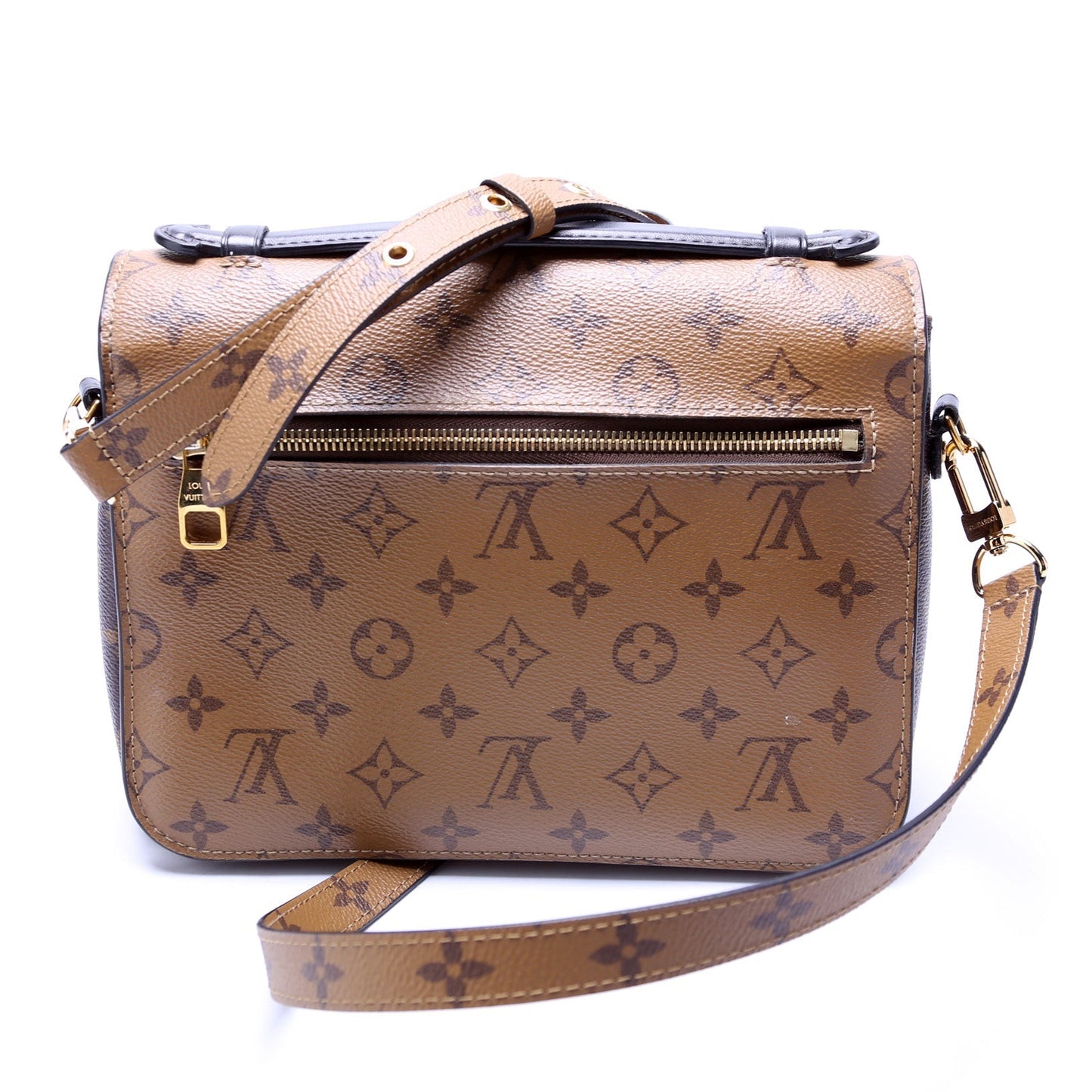 Louis Vuitton Pochette Metis Reverse Monogram Clutch Bag Monogram 2