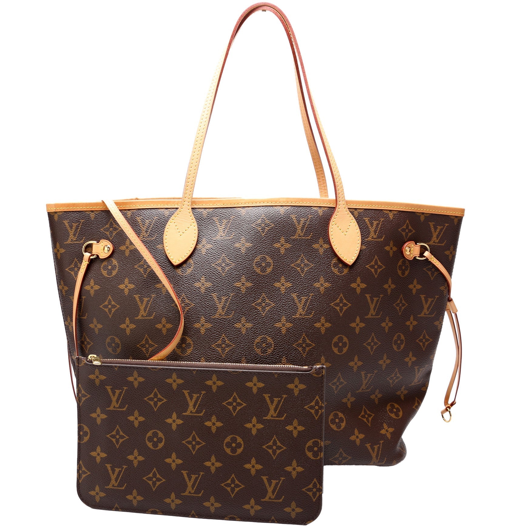 Louis Vuitton Neverfull W MM Monogram Wallet Case Monogram 31