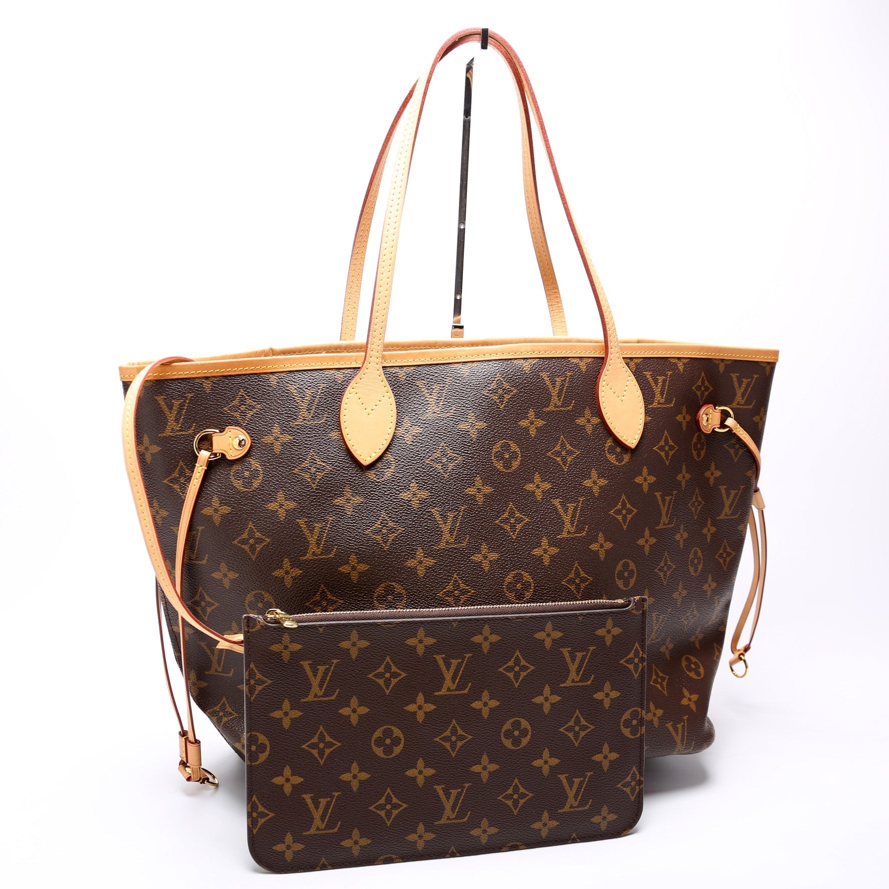 Louis Vuitton Neverfull W MM Monogram Wallet Case Monogram 31