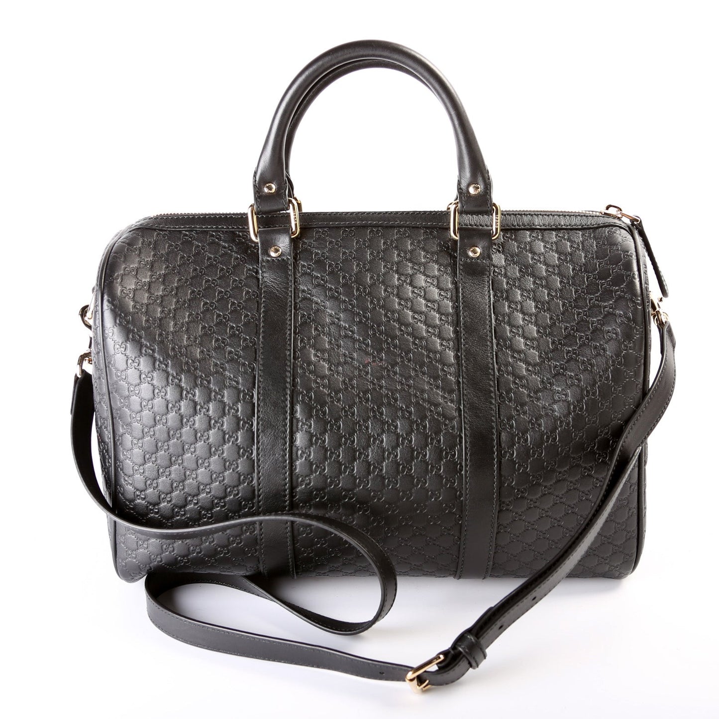 Gucci Boston Strap Micro Travel Bag Guccissima 1