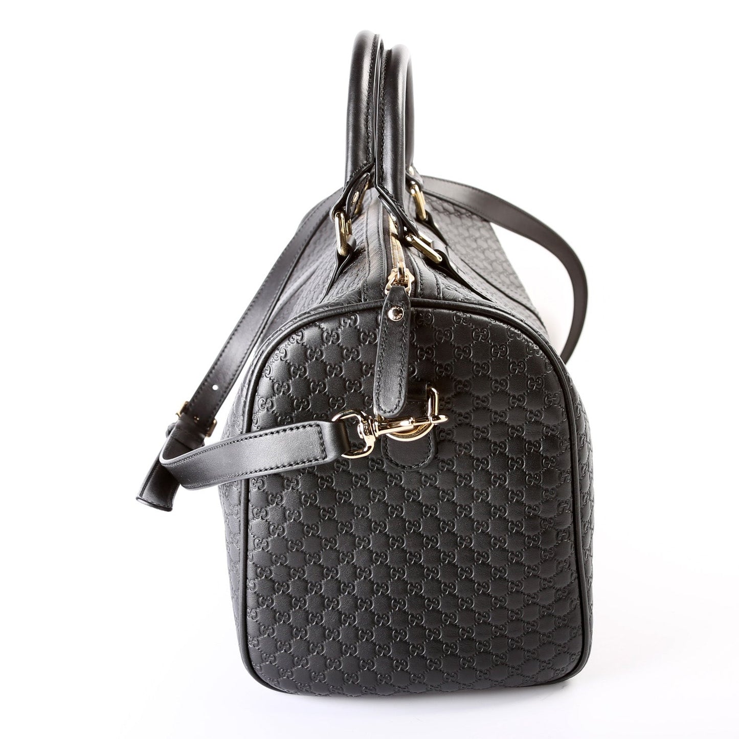 Gucci Boston Strap Micro Travel Bag Guccissima 1