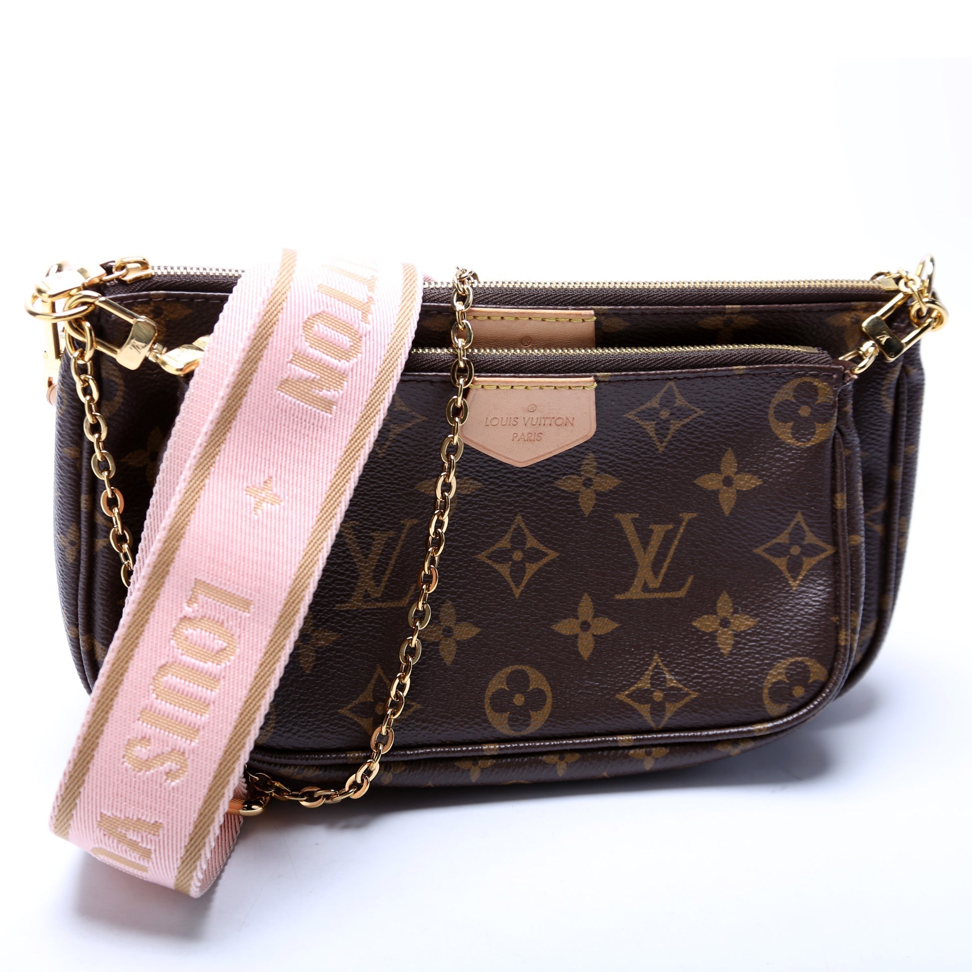 Louis Vuitton Multi Pochette Monogram Clutch Bag Monogram 26