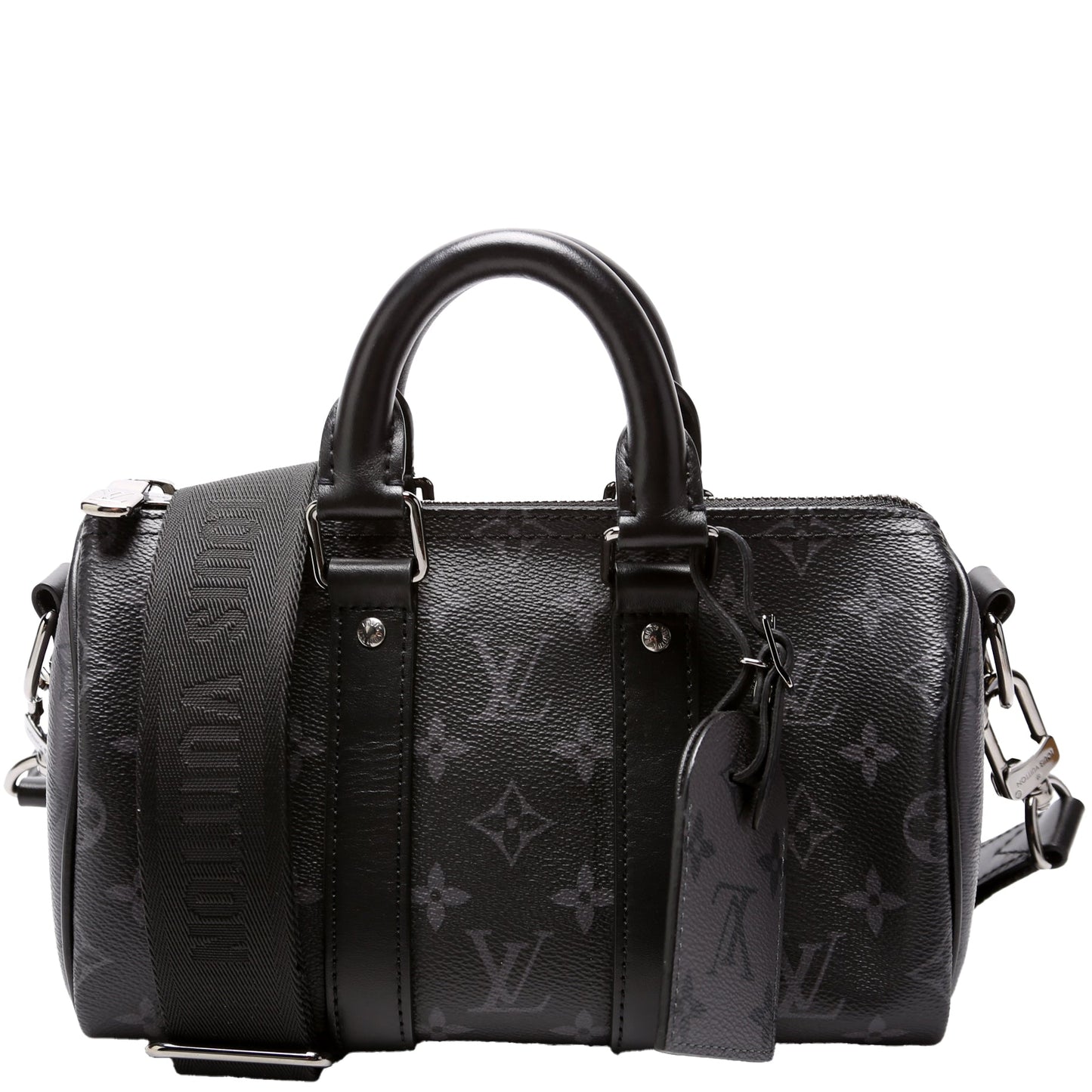 Louis Vuitton Keepall 25 Bandouliere Reverse Eclipse Monogram XS Travel Bag