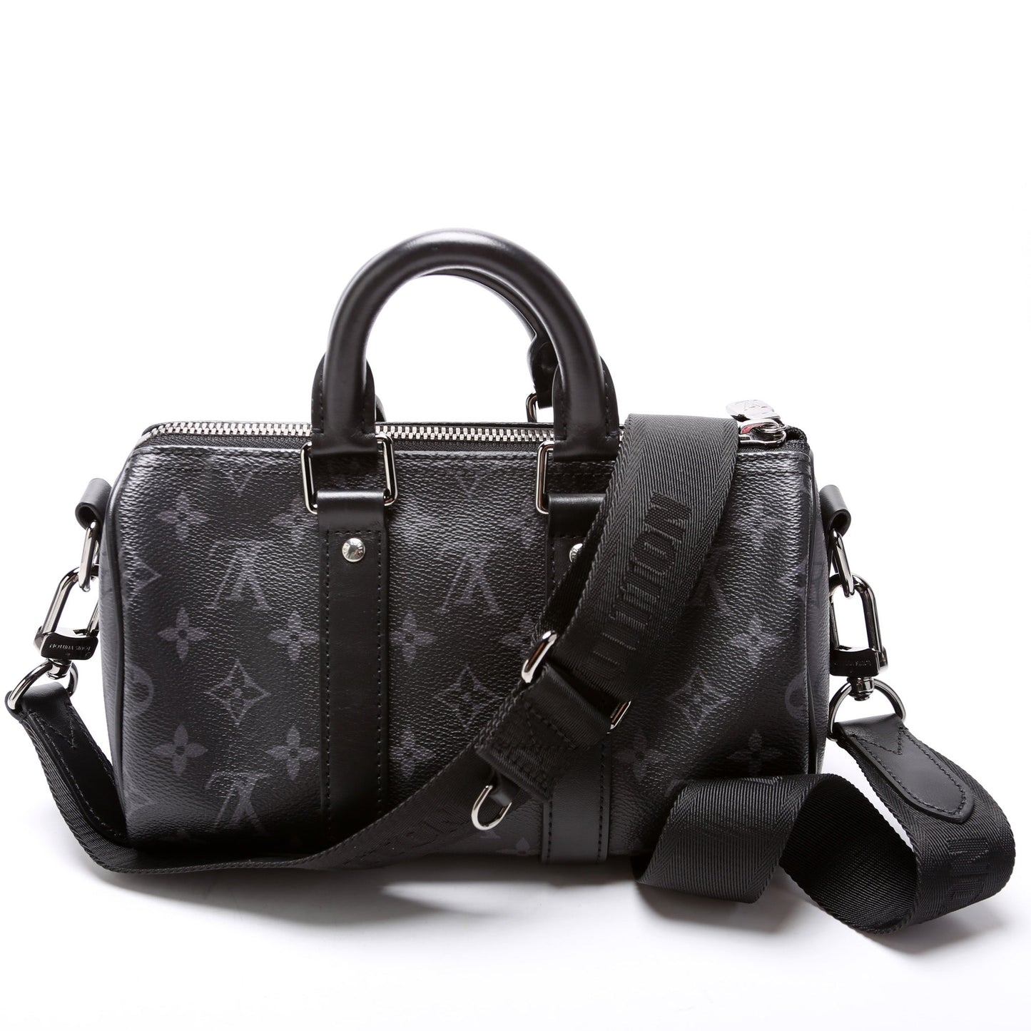 Louis Vuitton Keepall 25 Bandouliere Reverse Eclipse Monogram XS Travel Bag