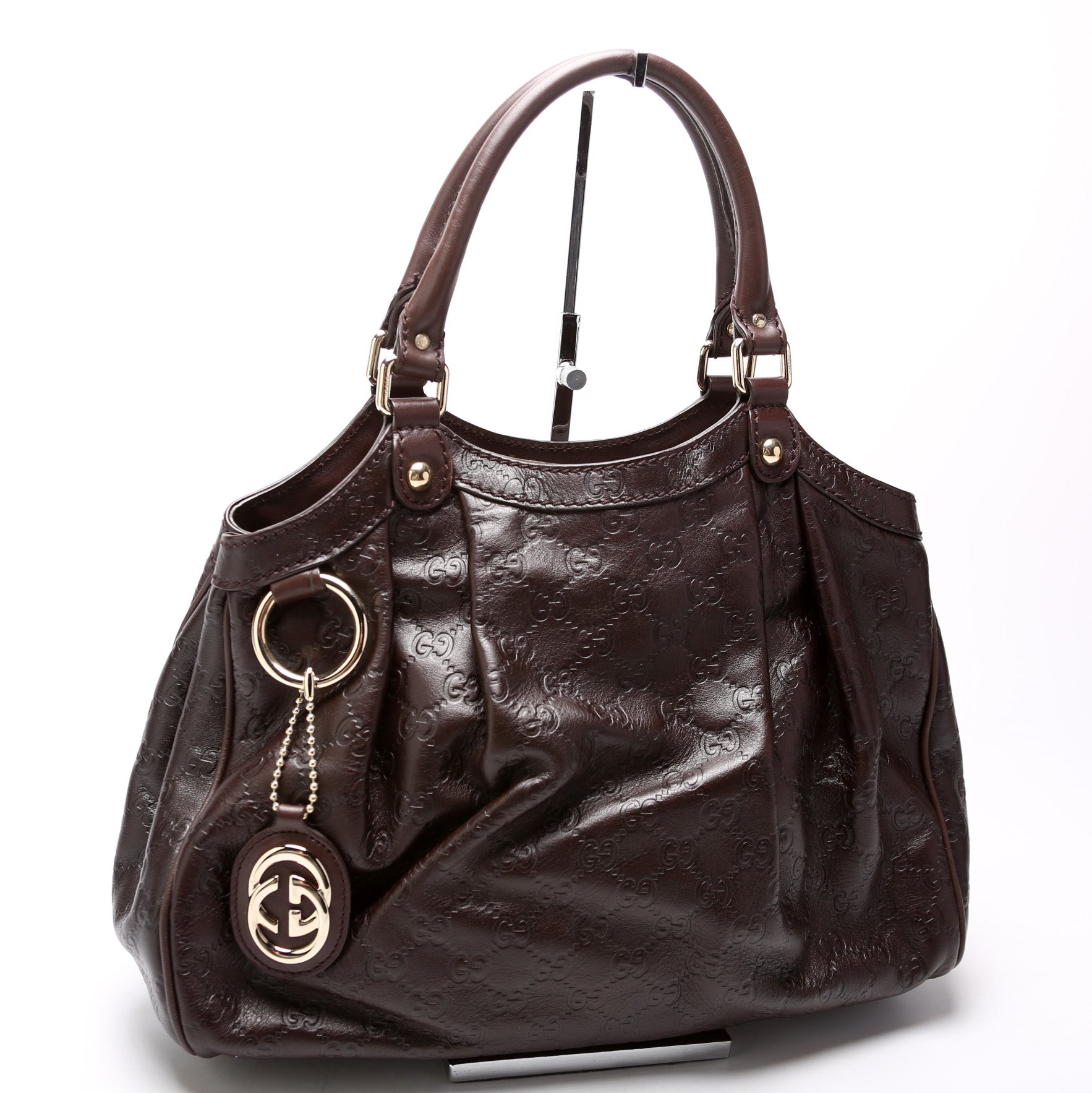 Gucci Sukey GG Leather Medium Travel Bag Medium 14