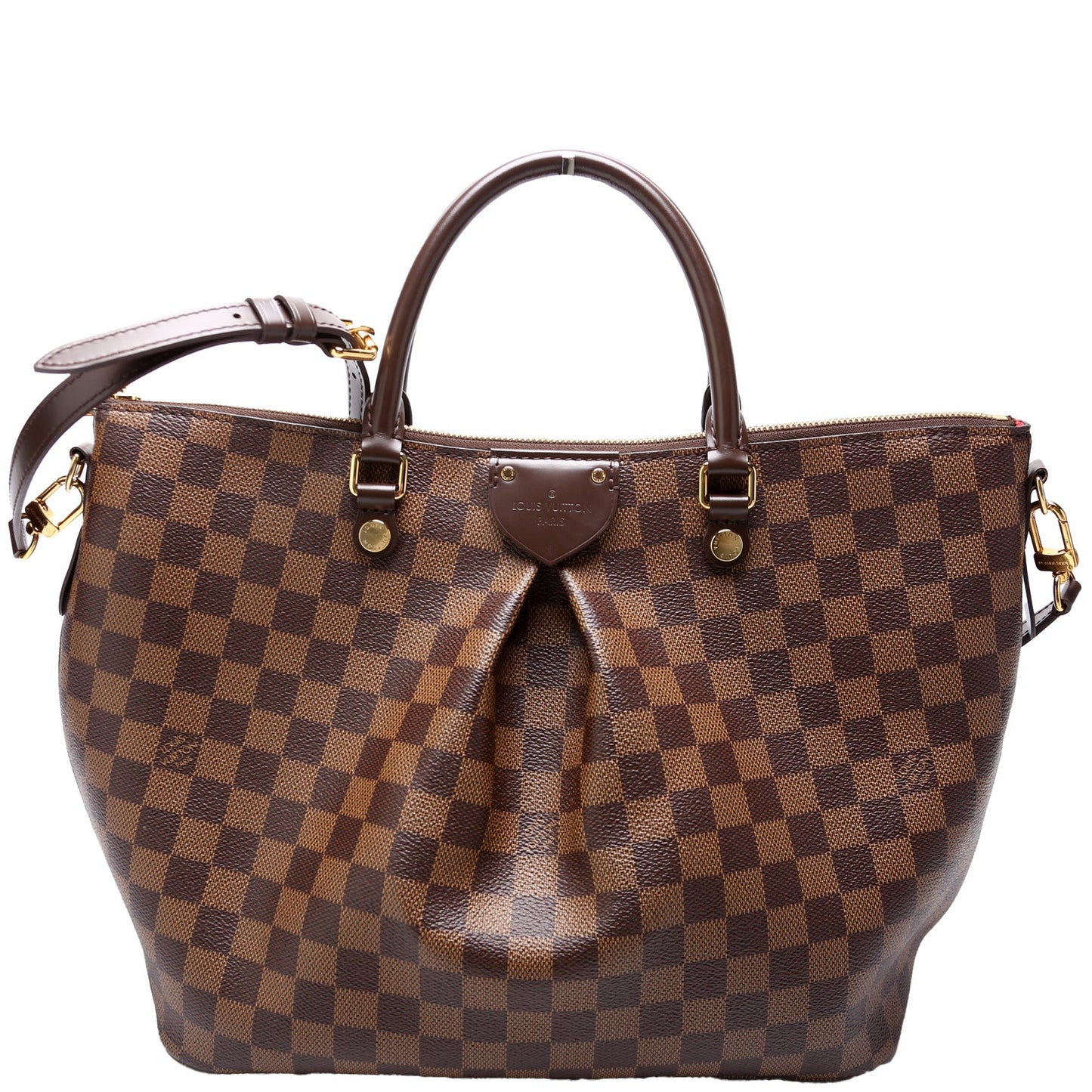 Louis Vuitton Siena Ebene GM Damier Handbag Damier Ebene
