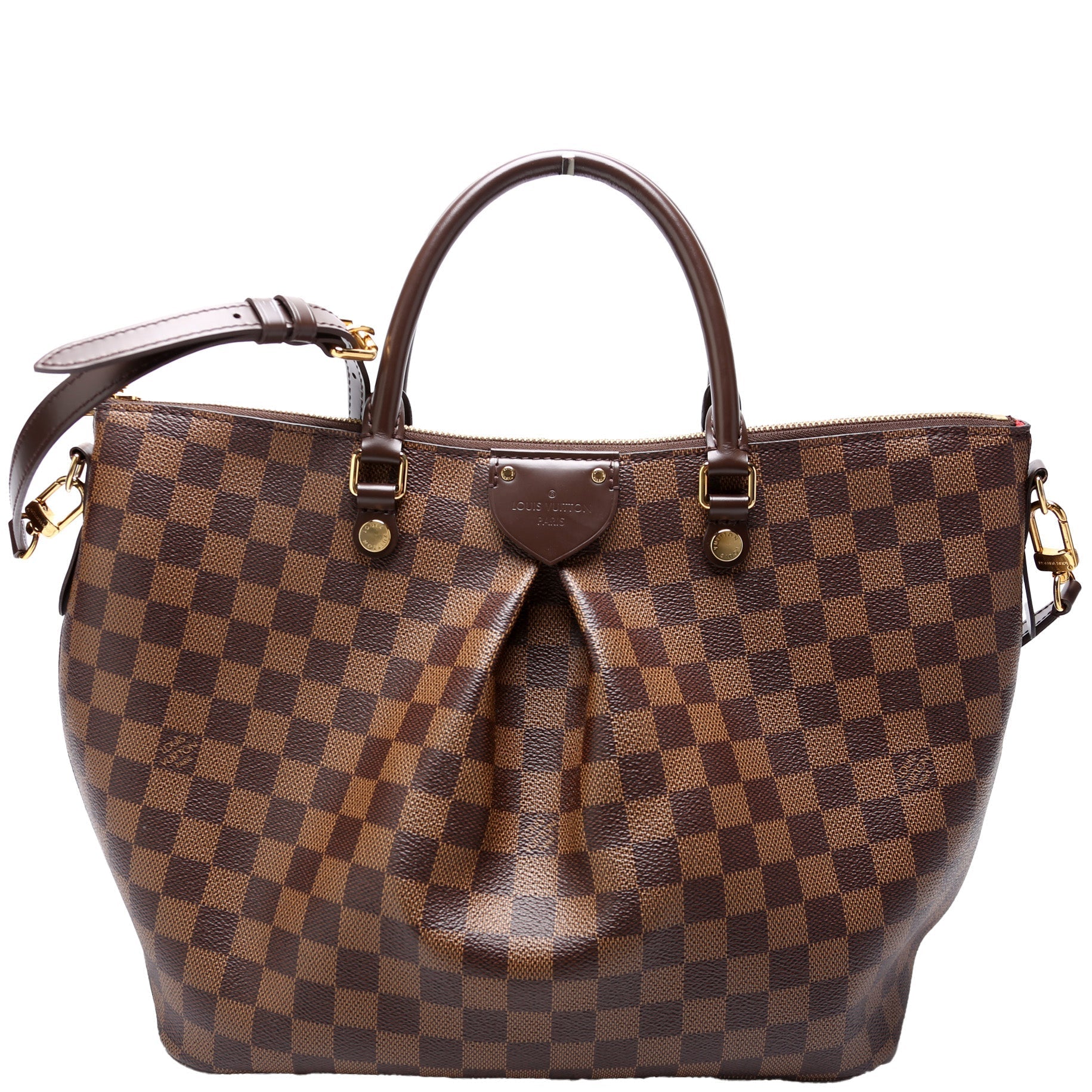 Louis Vuitton Siena Ebene GM Damier Handbag Damier Ebene