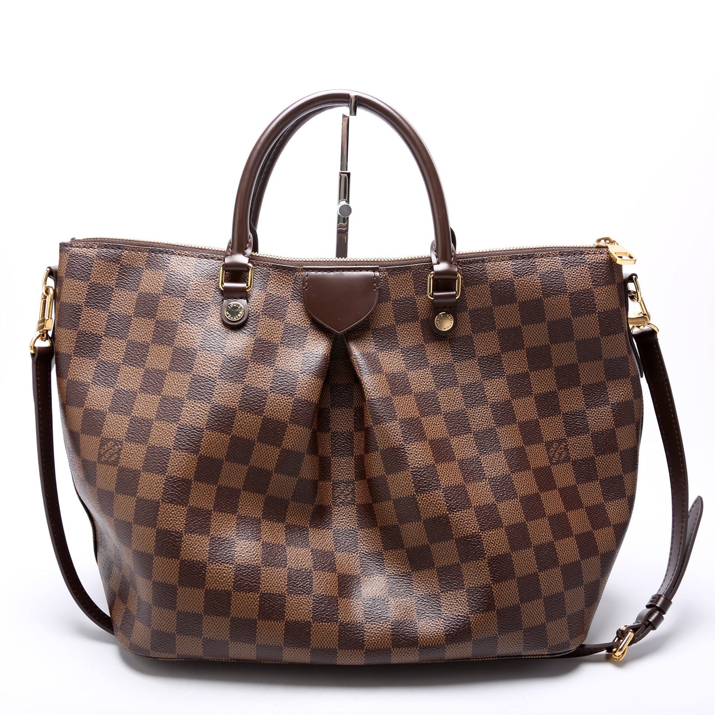 Louis Vuitton Siena Ebene GM Damier Handbag Damier Ebene