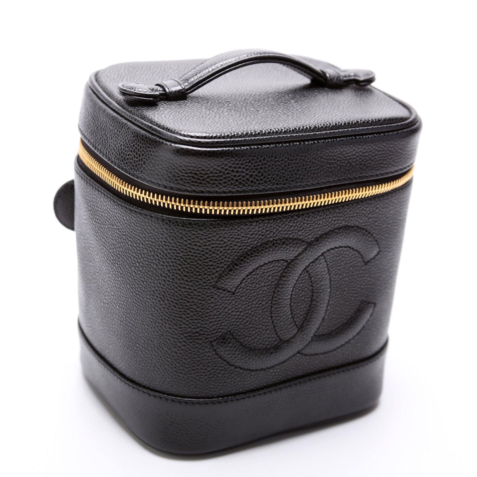 Chanel CC Vanity Caviar 6M Small Handbag