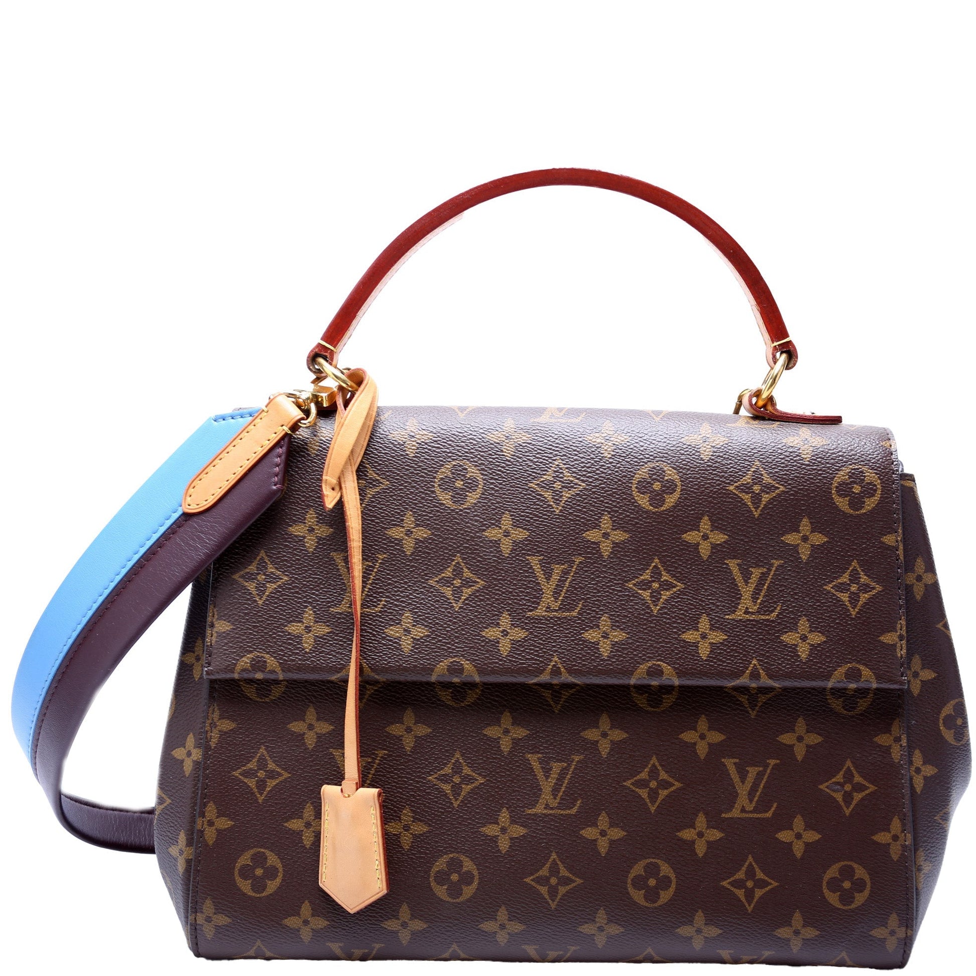 Louis Vuitton Cluny MM Monogram Handbag Monogram 10