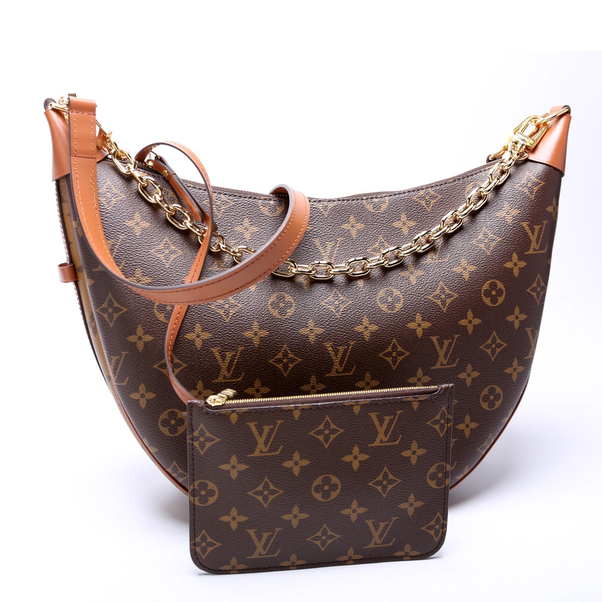 Louis Vuitton Loop Reverse Monogram Shoulder Bag Monogram 1