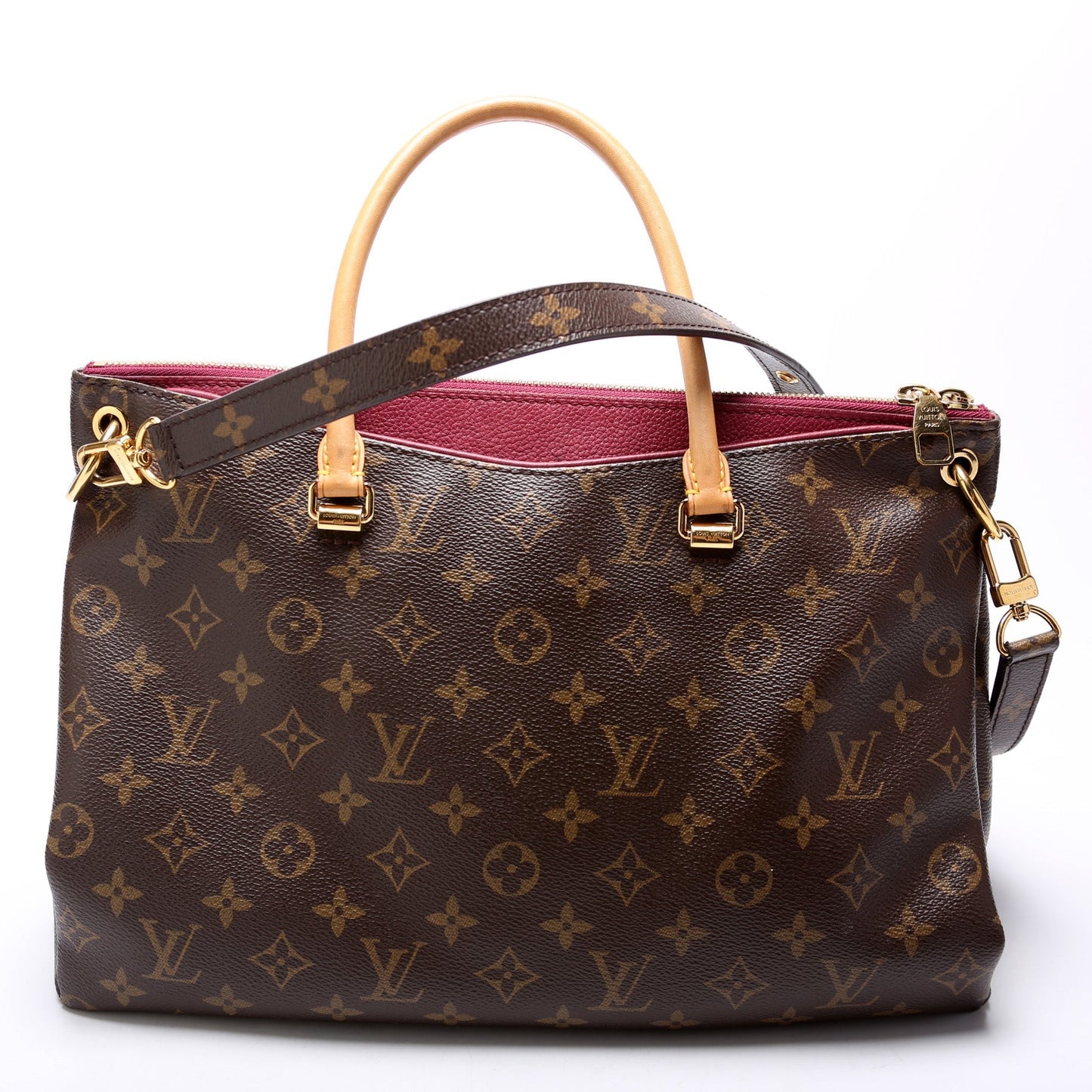 Louis Vuitton Pallas Side Monogram Canvas Tote Bag Side 5