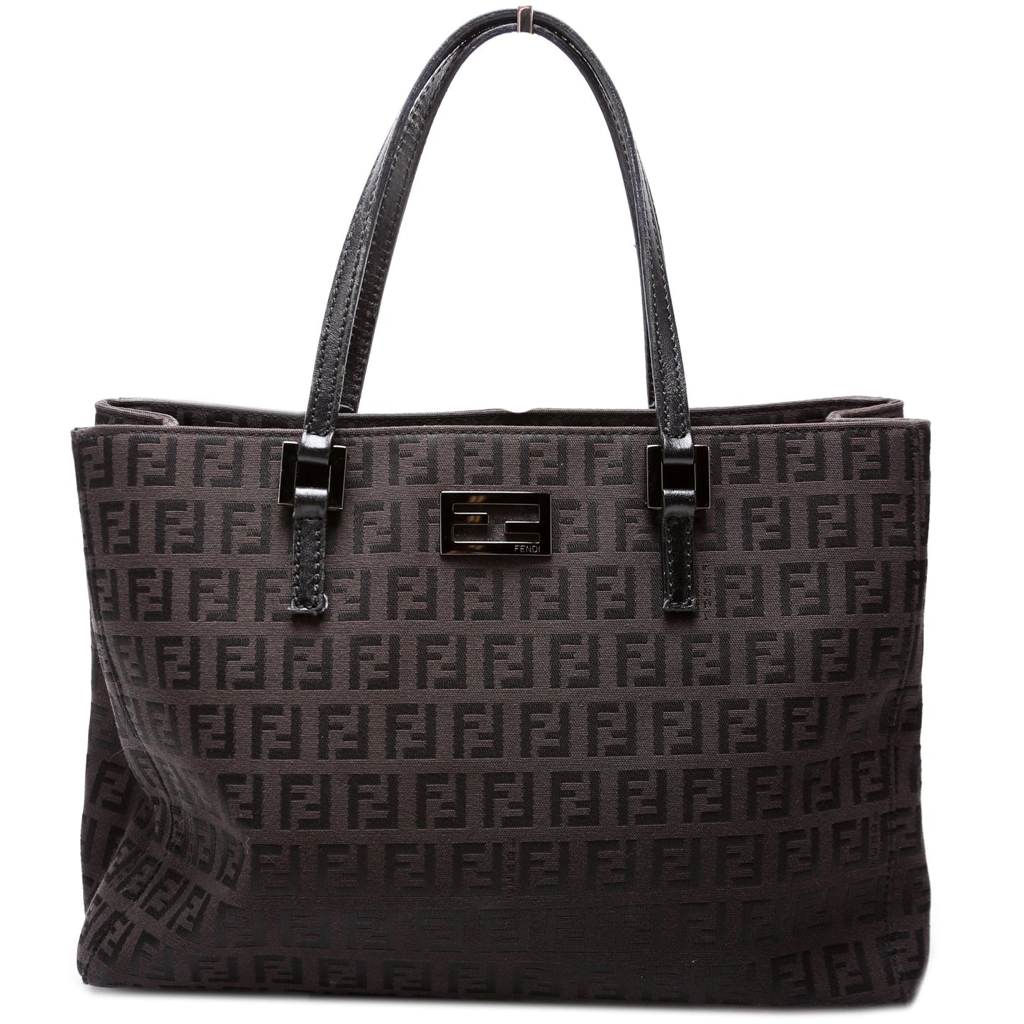 Fendi 8Bh132 Zucchino Tote Bag Small