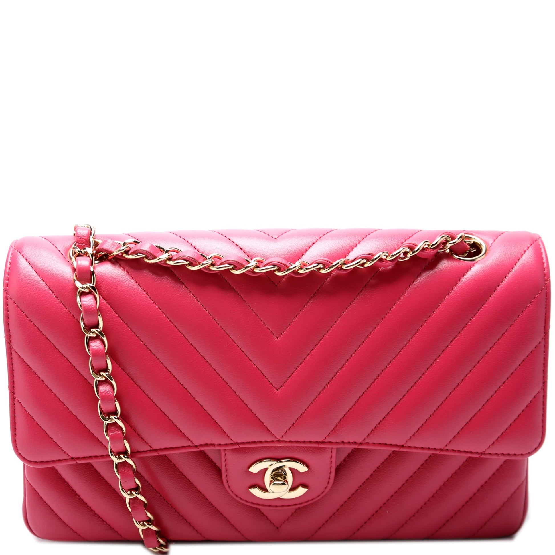 Chanel Classic Flap Chevron Lambskin 29-32 Handbag