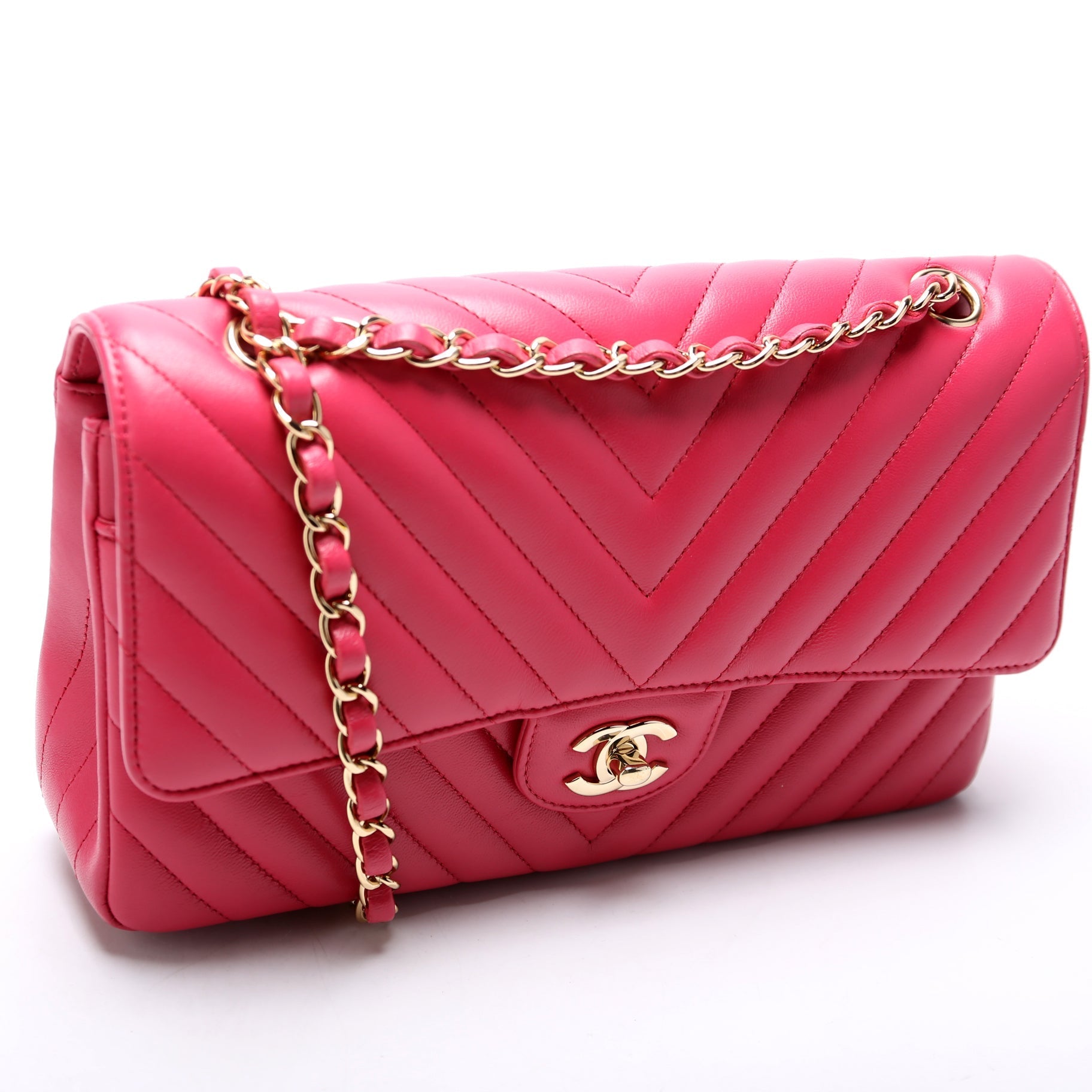 Chanel Classic Flap Chevron Lambskin 29-32 Handbag