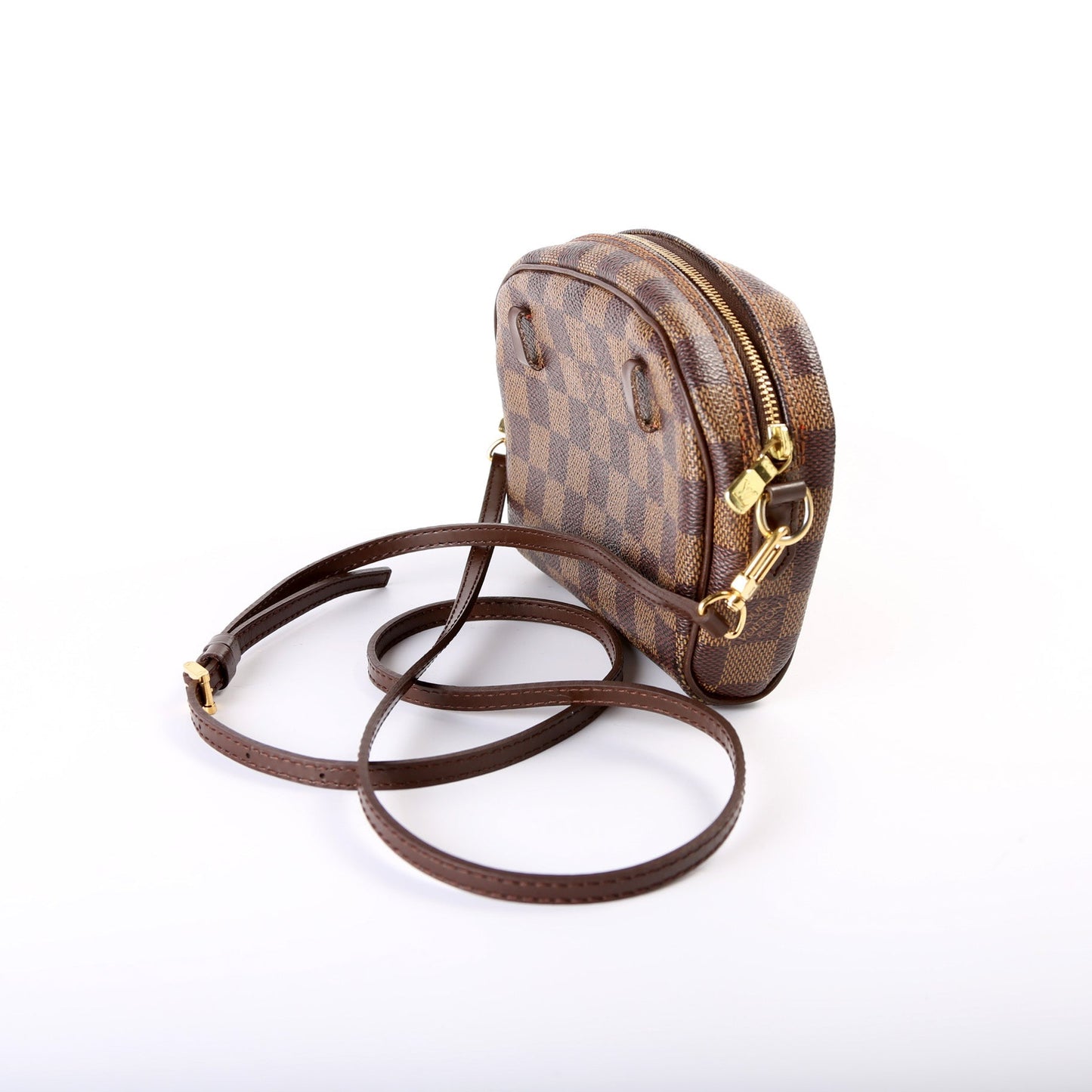 Louis Vuitton Ipanema Pochette Ebene Damier Clutch Bag