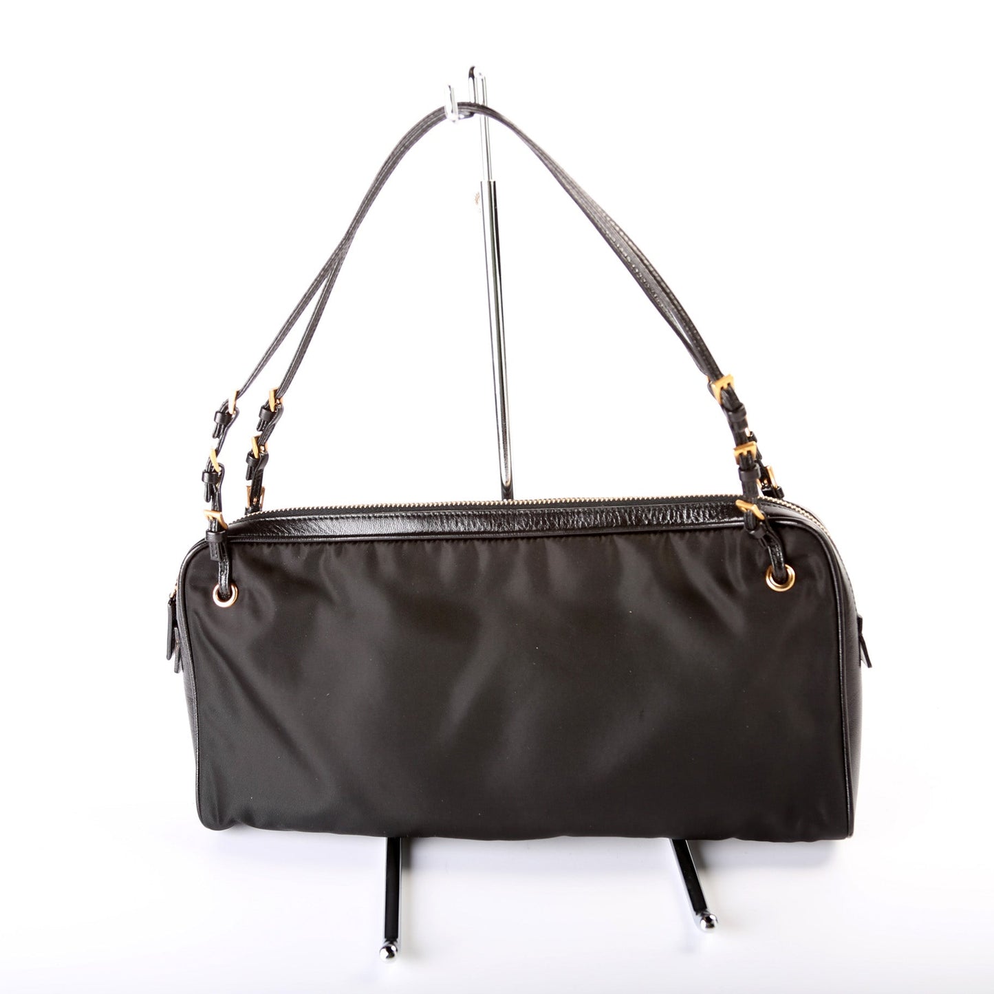 Prada Tessuto Zipper Satchel Bag Nylon Travel Bag