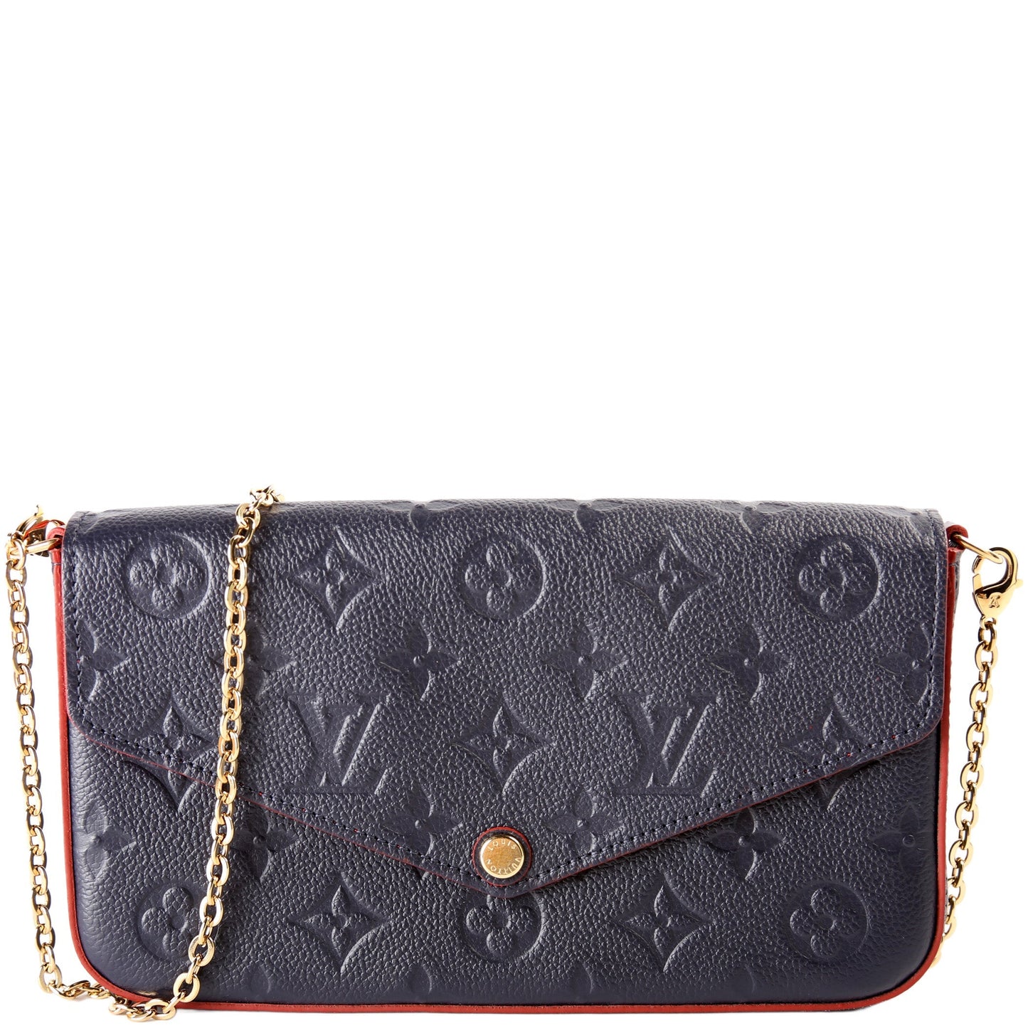 Louis Vuitton Pochette Felicie Empreinte Clutch Bag Empreinte 52
