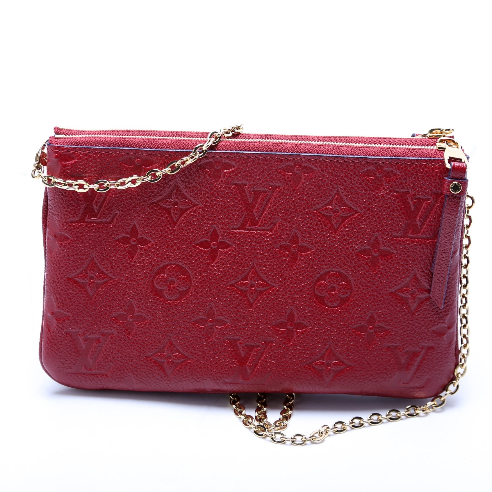 Louis Vuitton Double Zip Pochette Empreinte Clutch Bag Empreinte 6
