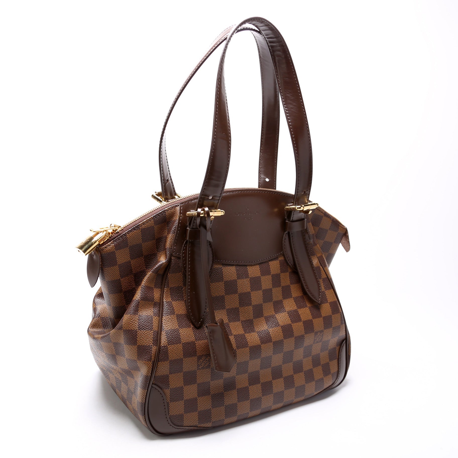 Louis Vuitton Verona Ebene MM Damier Handbag Ebene 12