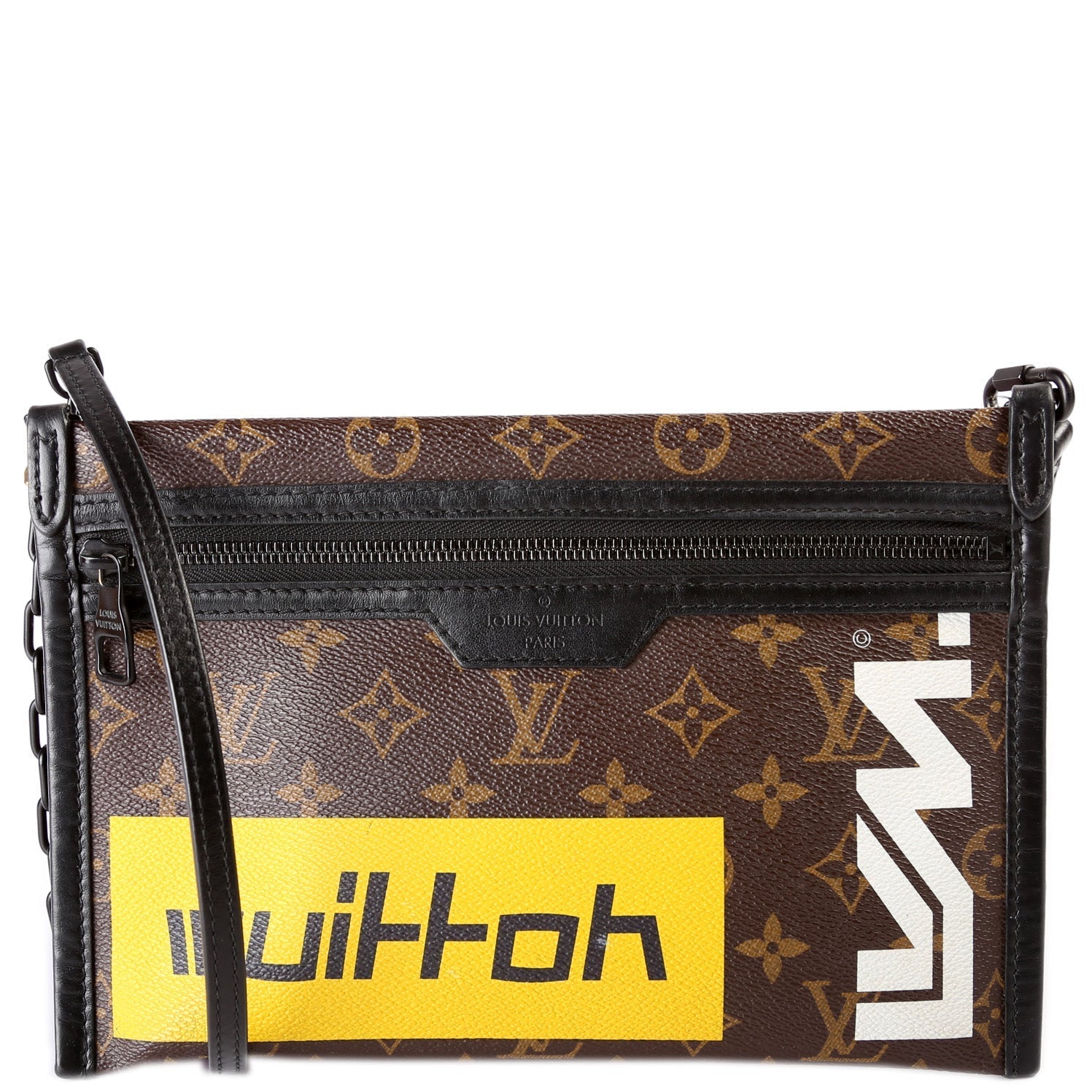 Louis Vuitton Double Flat Messenger Monogram Shoes