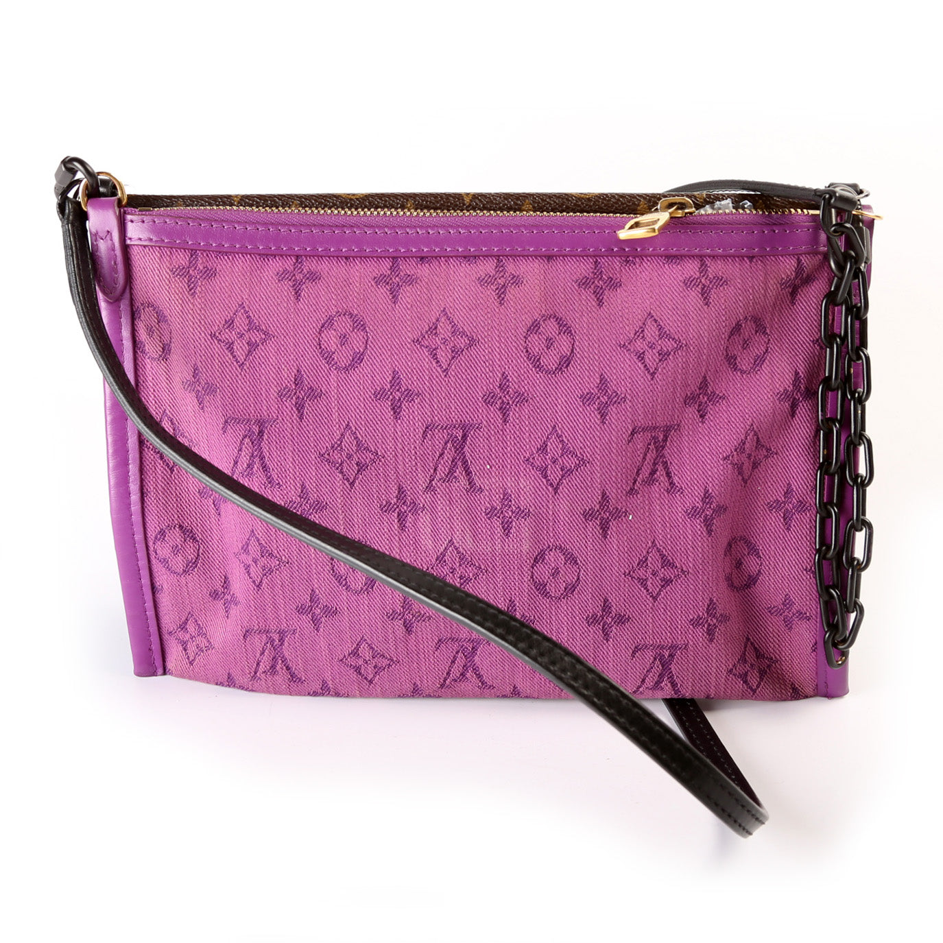 Louis Vuitton Double Flat Messenger Monogram Shoes