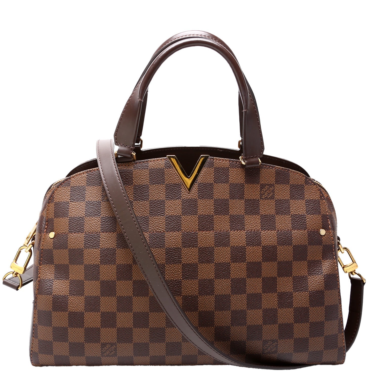 Louis Vuitton Kensington Bowling Ebene Damier Handbag Ebene 4