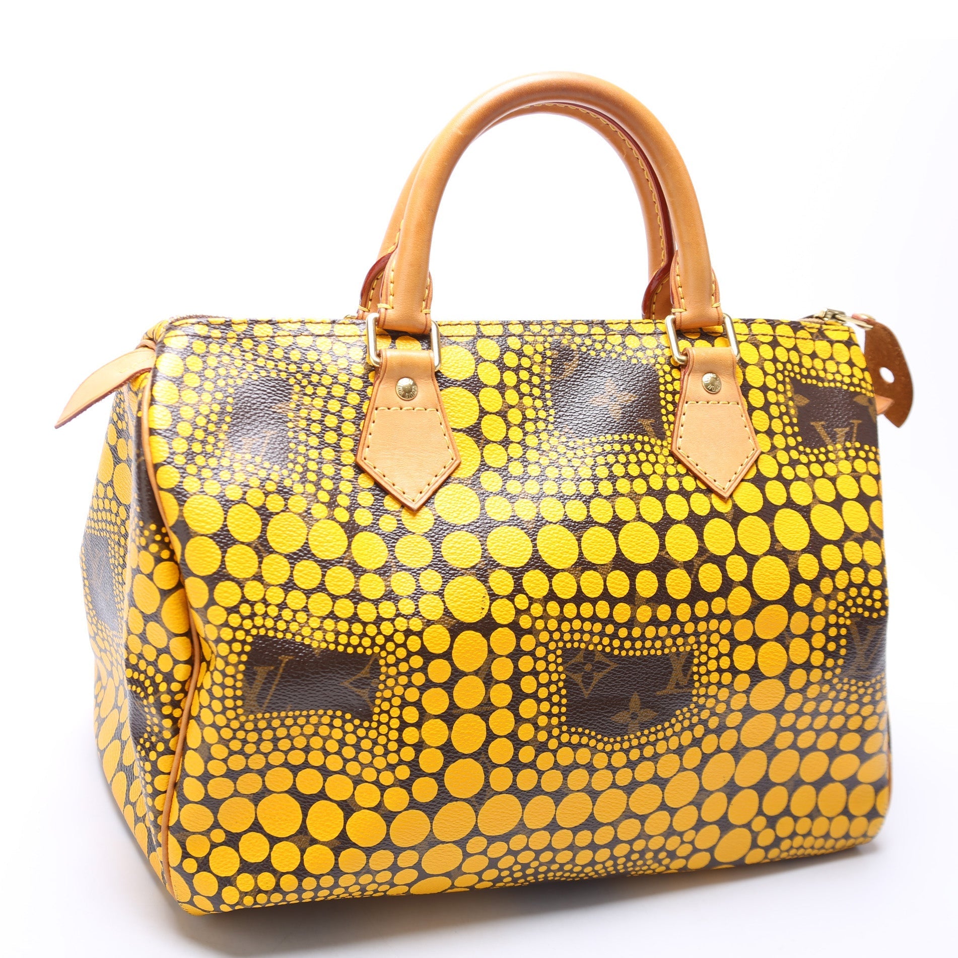 Louis Vuitton Speedy 30 Kusama Handbag