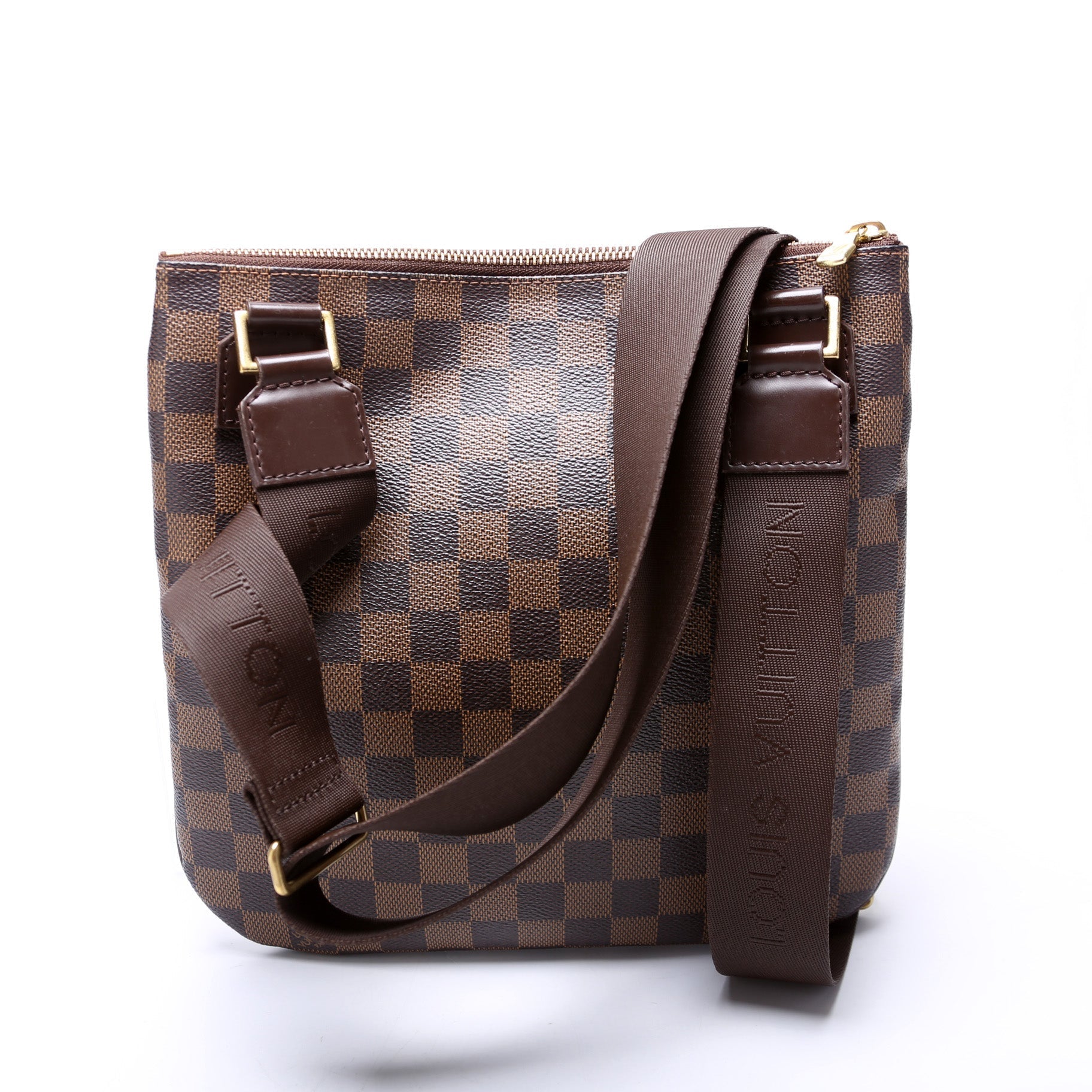 Louis Vuitton Pochette Bosphore Ebene Damier Clutch Bag Ebene 22