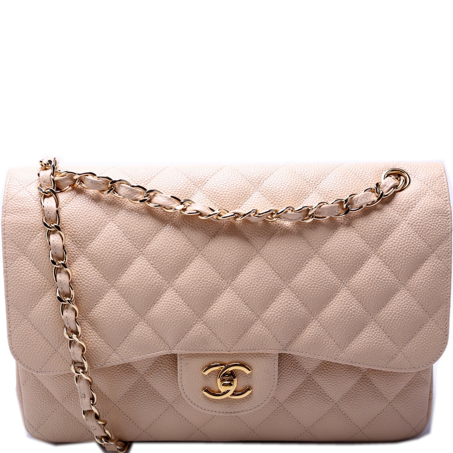 Chanel Classic Flap Jumbo Caviar 18M Handbag 18M 3