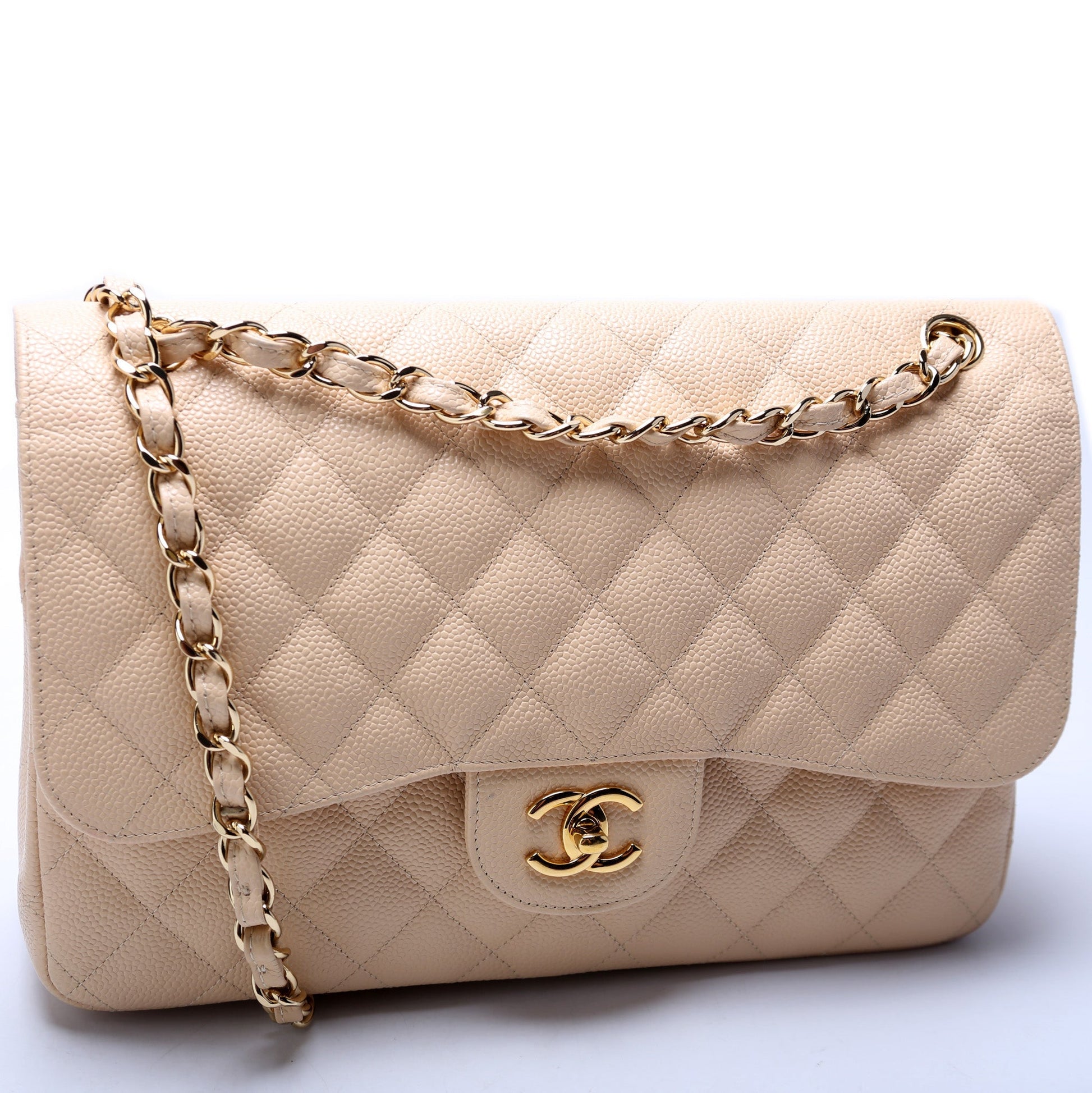 Chanel Classic Flap Jumbo Caviar 18M Handbag 18M 3