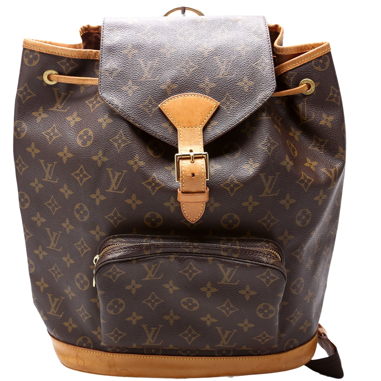 Louis Vuitton Montsouris GM Monogram Handbag Monogram 19