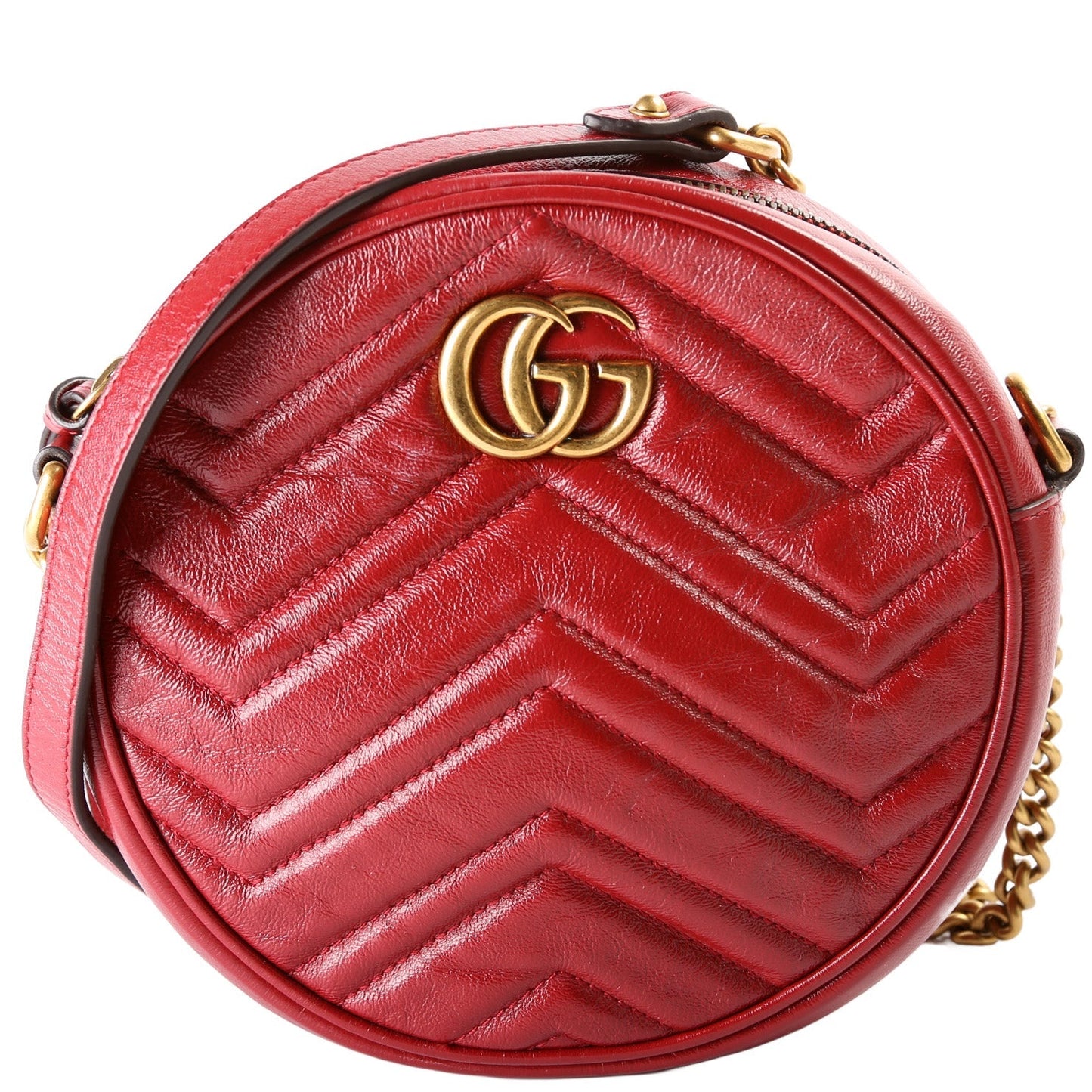 Gucci Marmont Round Mini Travel Bag Round 1