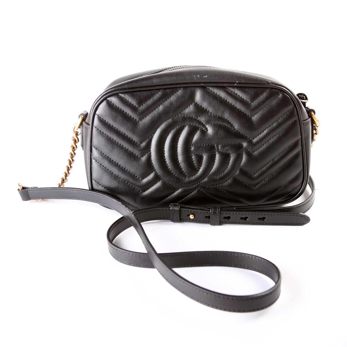 Gucci Marmont Camera Leather Small Crossbody Bag Camera 19