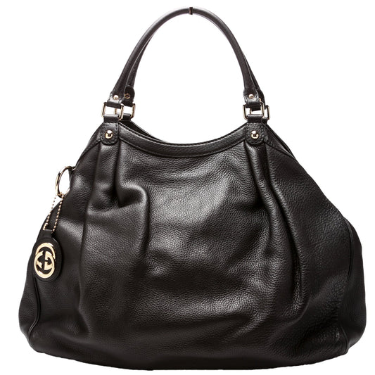 Gucci Sukey Leather Large Travel Bag