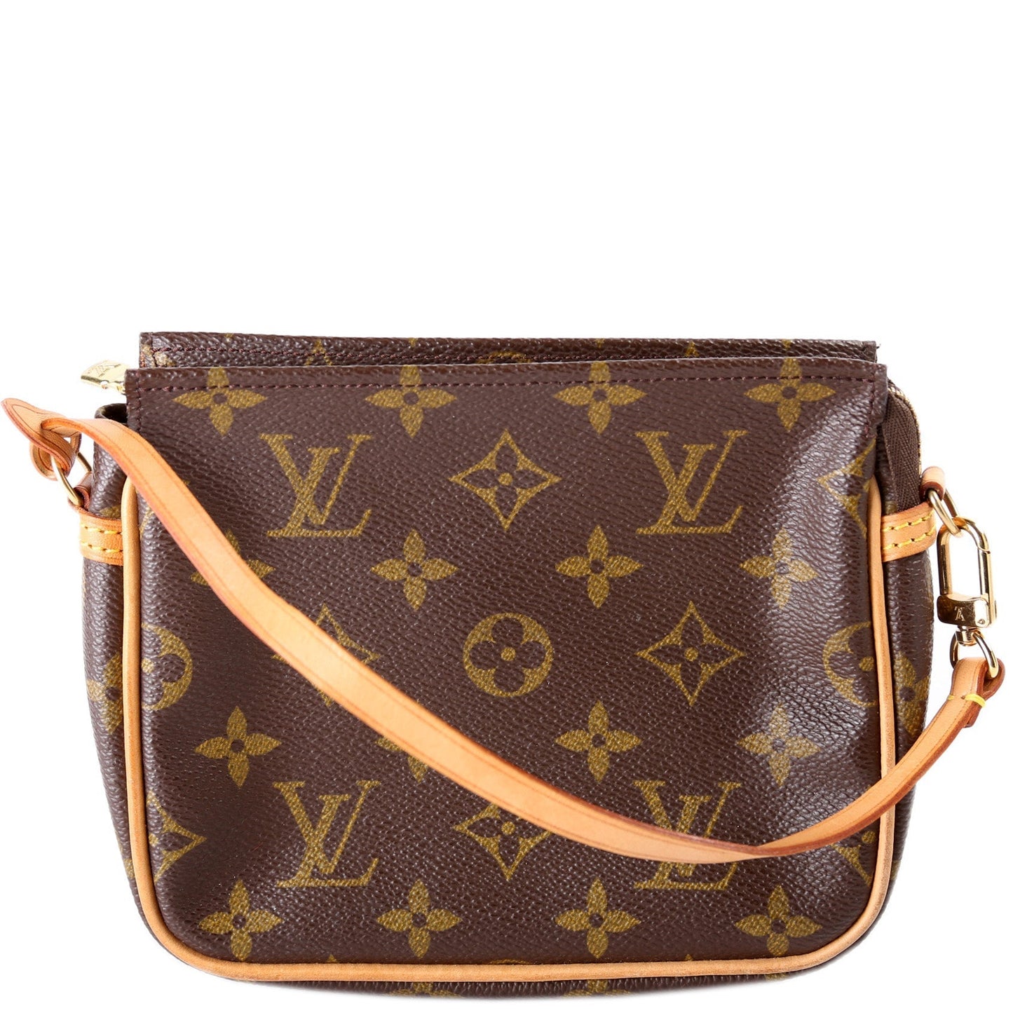 Louis Vuitton LV Pochette Only Is Mizrahi Weekender Handbag Monogram Travel Bag