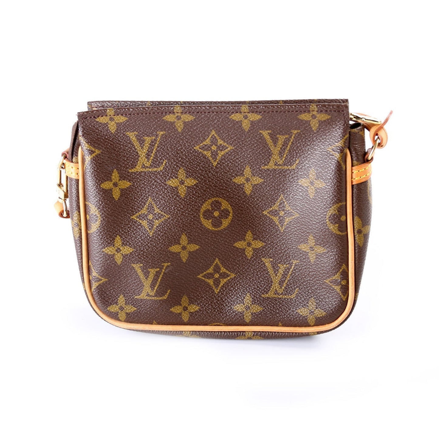 Louis Vuitton LV Pochette Only Is Mizrahi Weekender Handbag Monogram Travel Bag