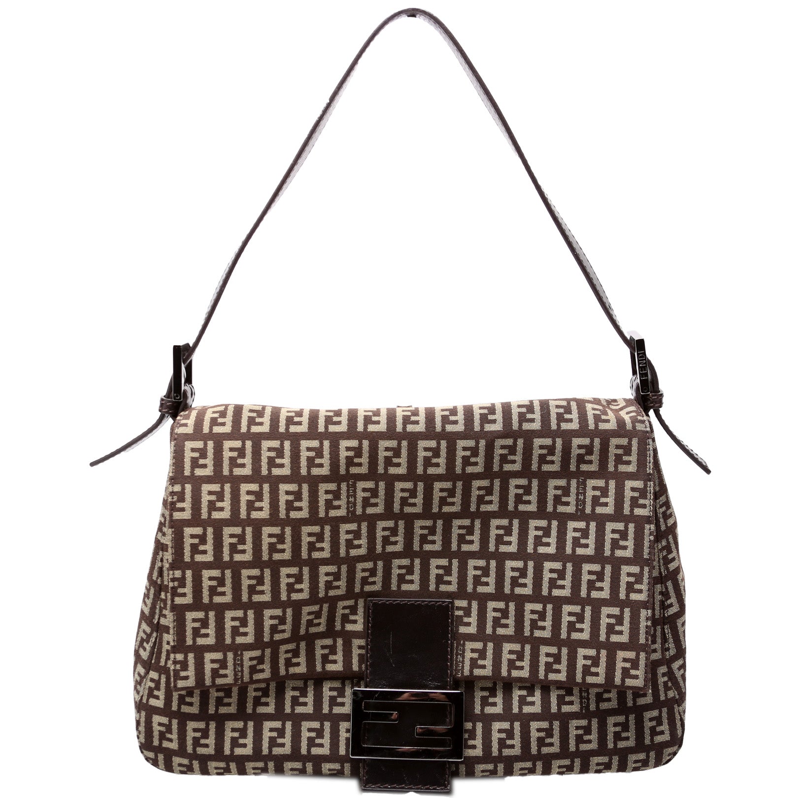 Fendi 8Br001 Mama Forever Zucchino Fabric Bag Travel Bag