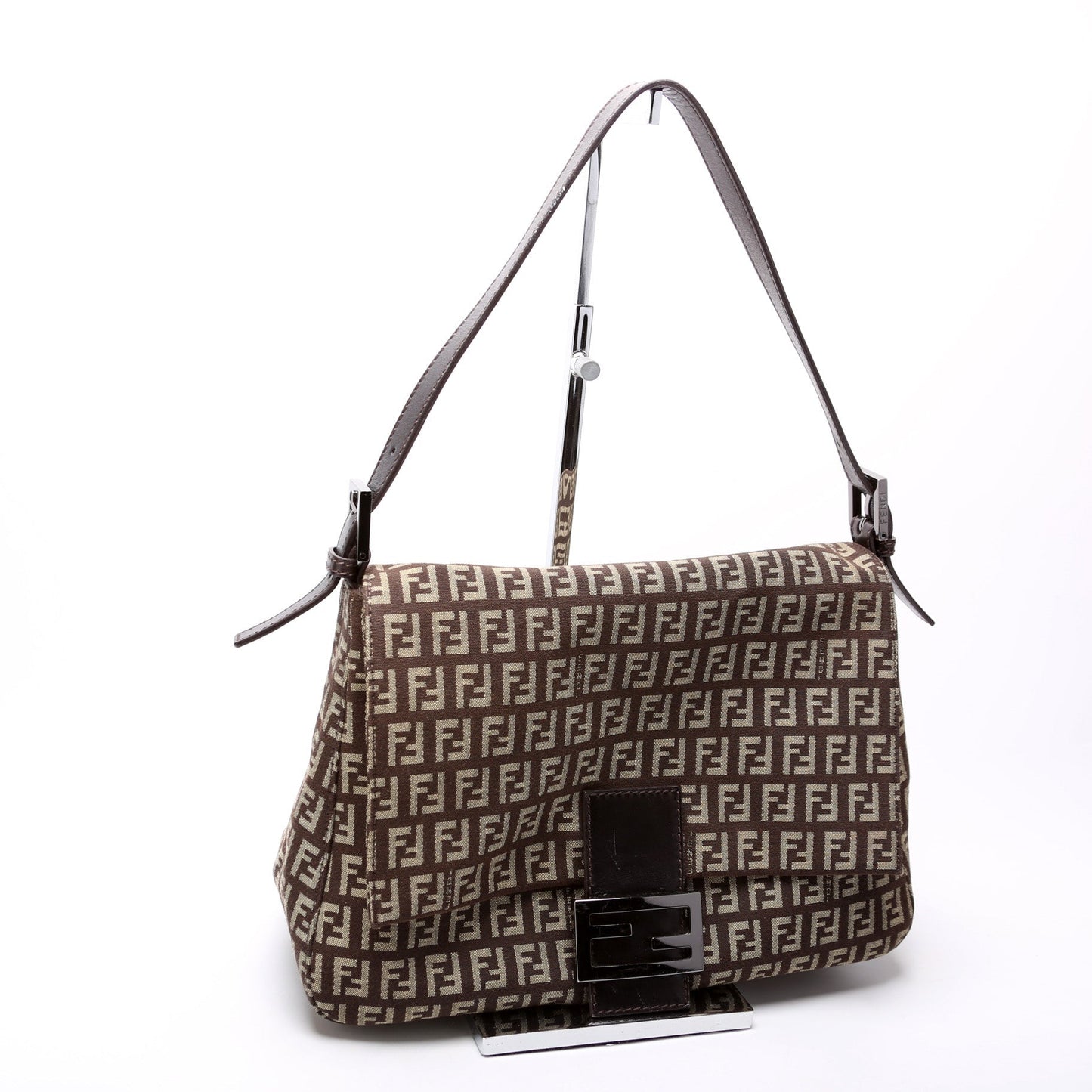 Fendi 8Br001 Mama Forever Zucchino Fabric Bag Travel Bag