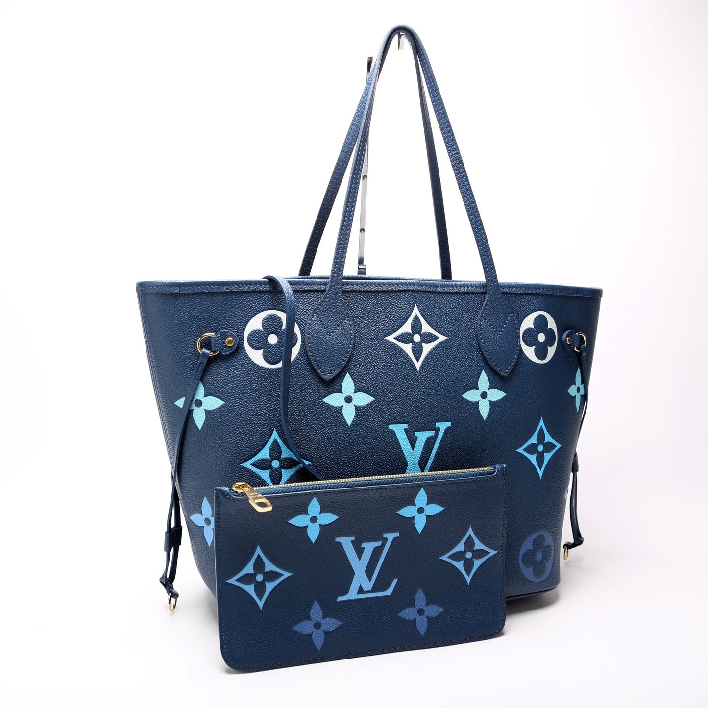 Louis Vuitton Neverfull W MM Degrade Empreinte Wallet Case