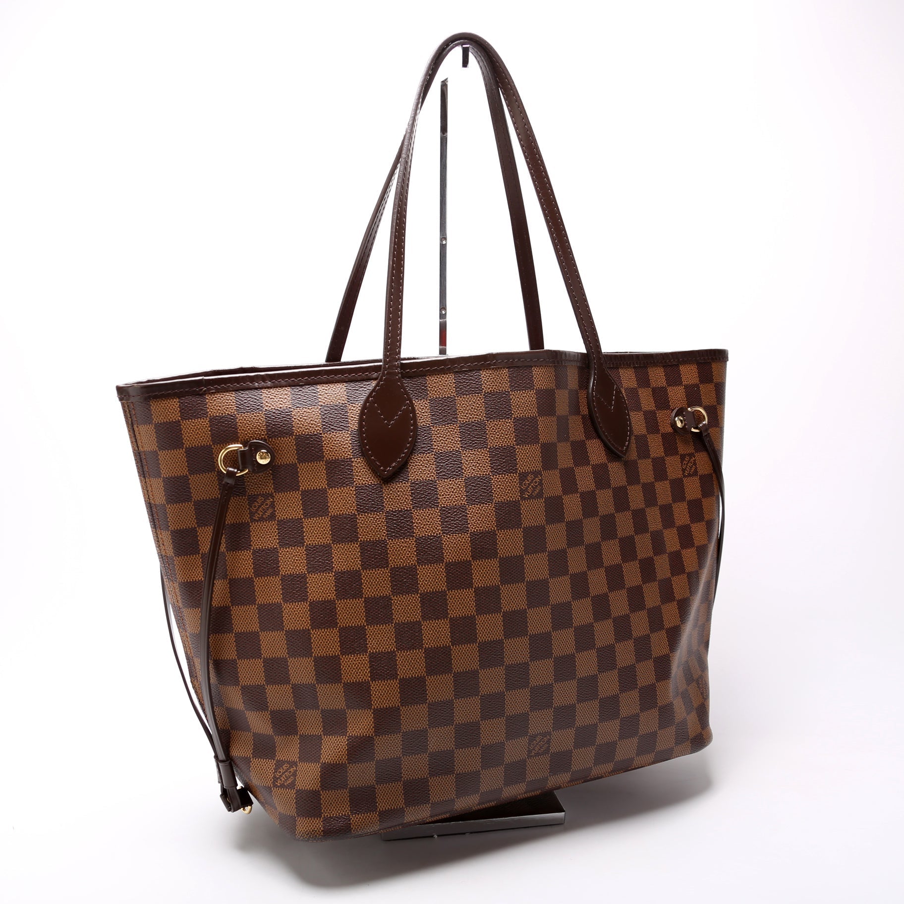 Louis Vuitton Neverfull MM Ebene Damier Tote Bag Ebene 12